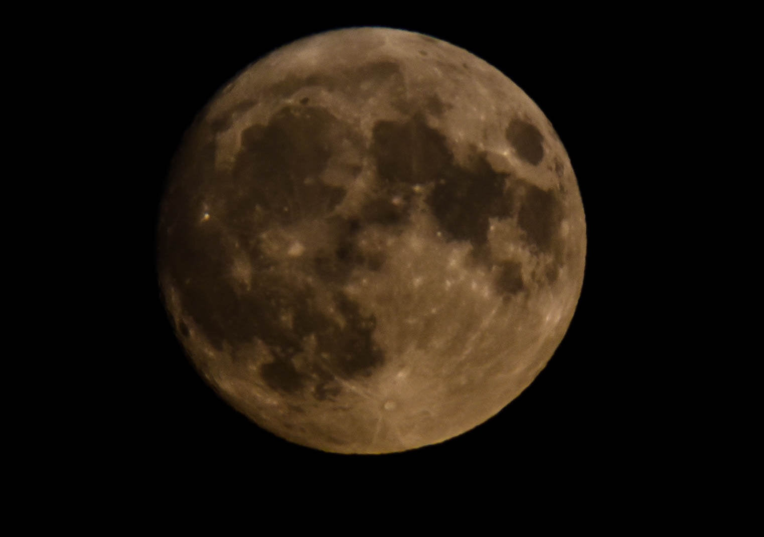 Nikon D5500 + Tamron SP 150-600mm F5-6.3 Di VC USD sample photo. The day before super moon photography