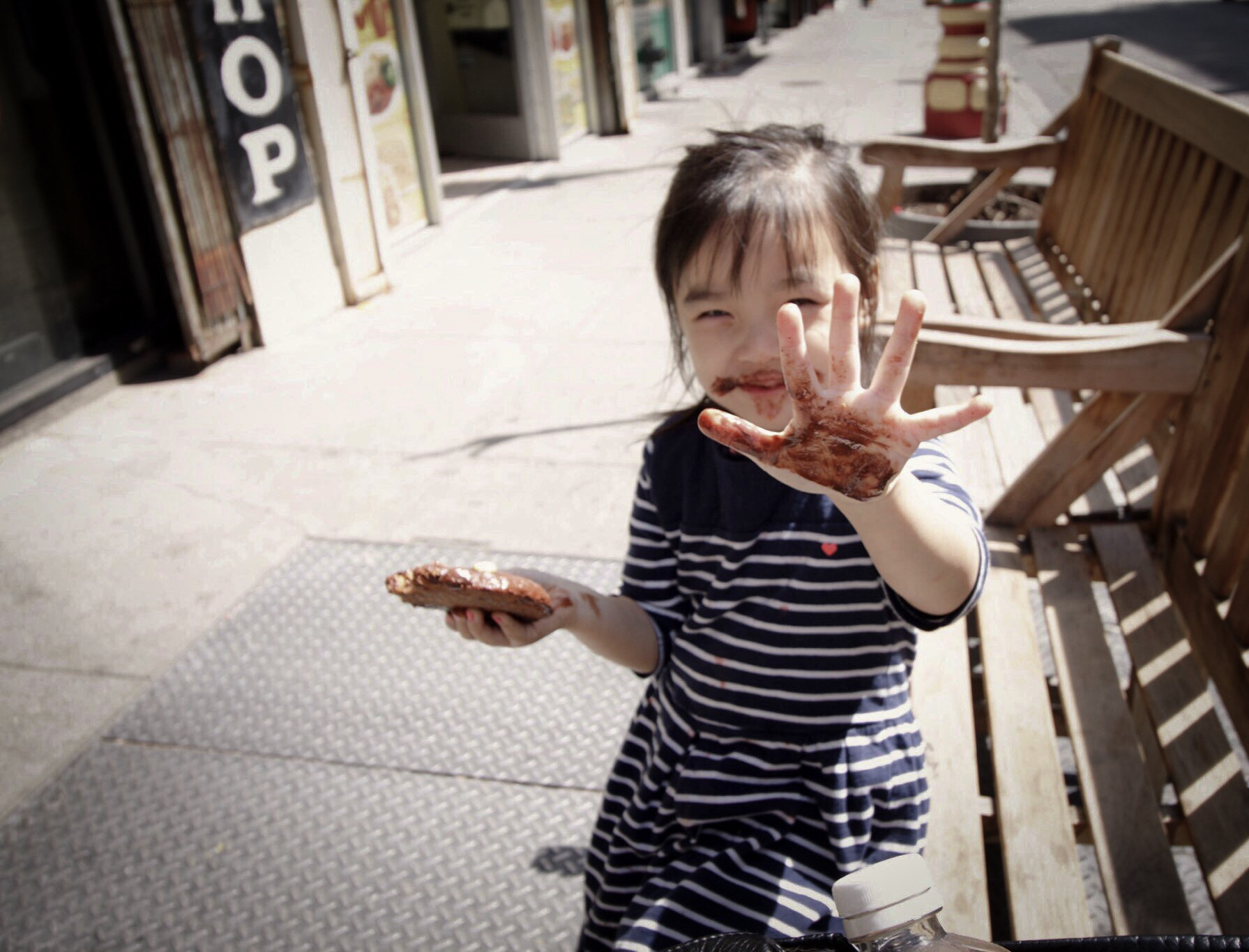 Canon EOS 1100D (EOS Rebel T3 / EOS Kiss X50) sample photo. Lovely and her chocolate fudge photography