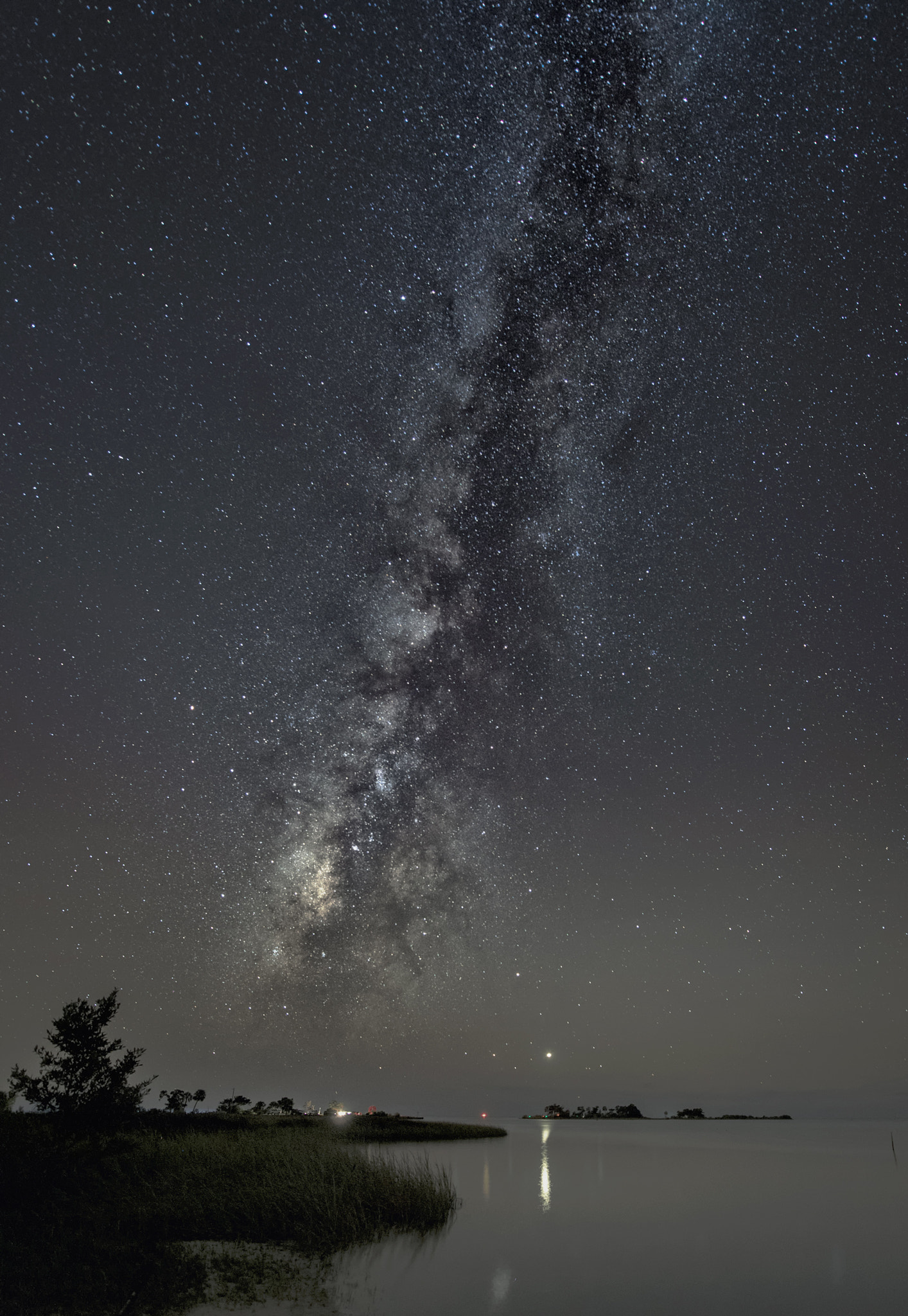 Nikon D5 sample photo. Milky way over the gulf photography