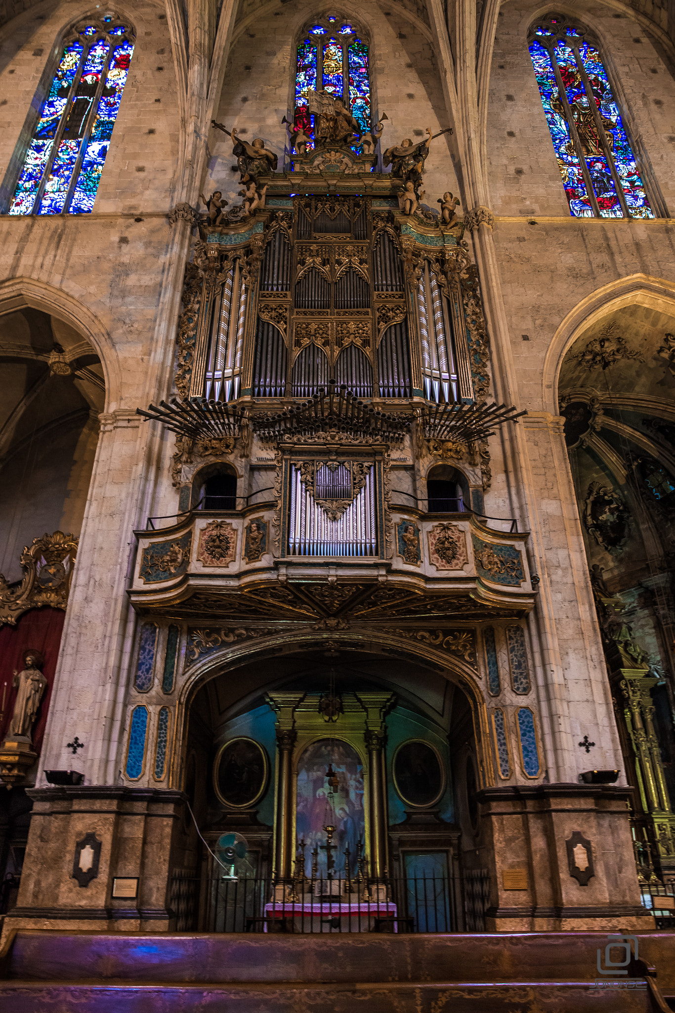 Sigma 24-35mm F2 DG HSM Art sample photo. Organ of the church of san francisco photography