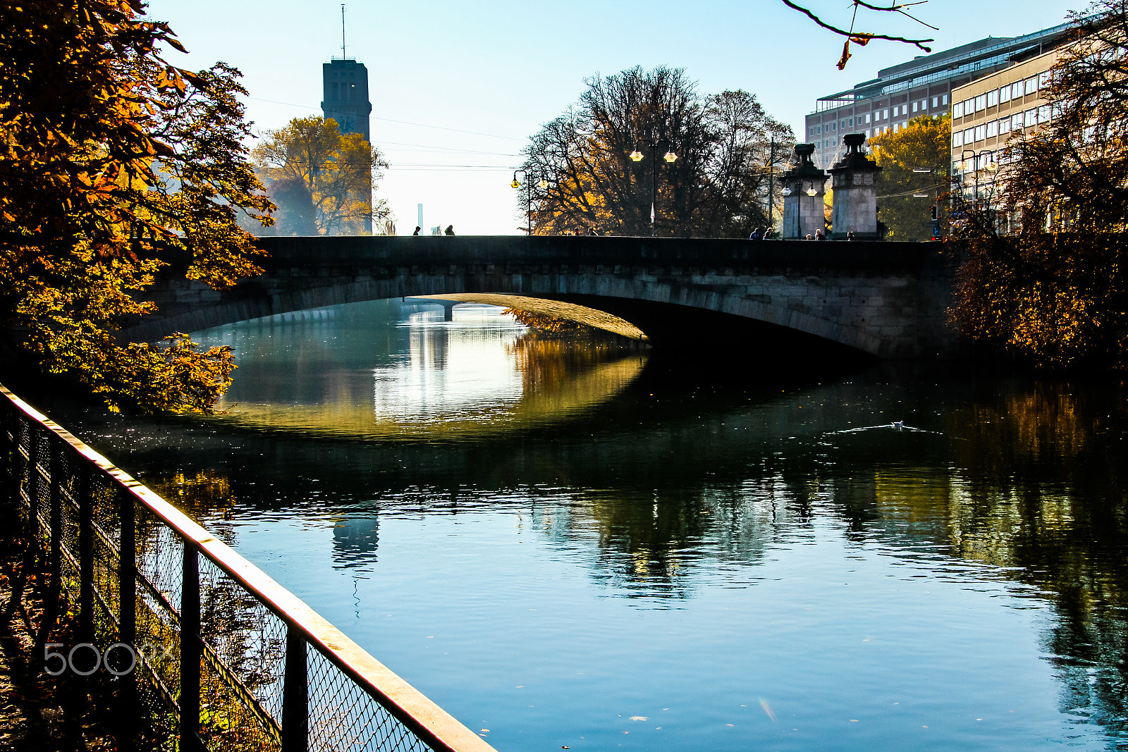 Canon EOS M sample photo. Munich autumn photography