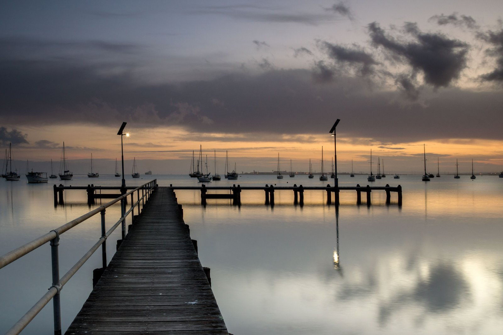 Sony SLT-A65 (SLT-A65V) + Sony DT 16-50mm F2.8 SSM sample photo. Jetty at sunrise photography