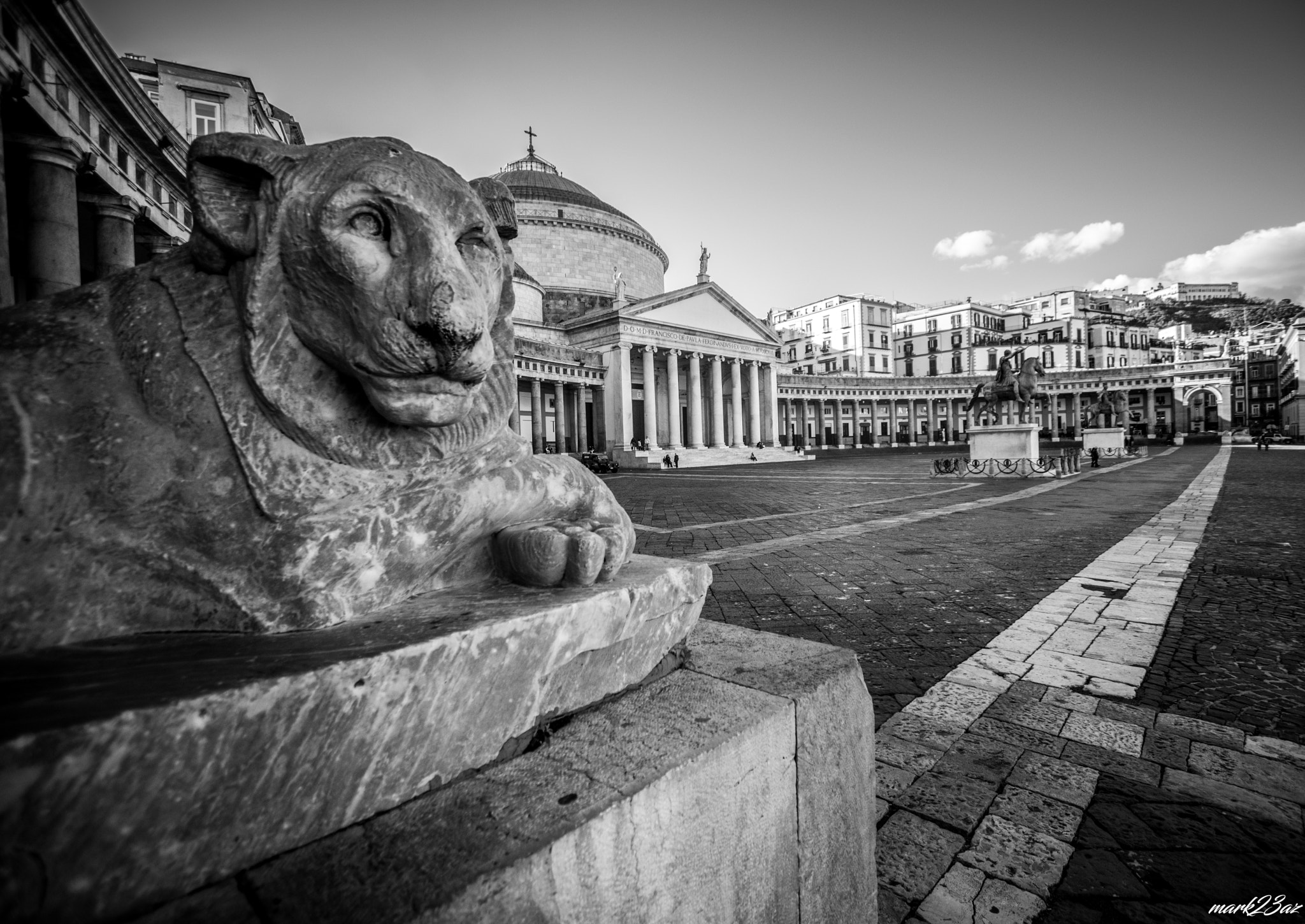 Nikon D3300 + Sigma 10-20mm F3.5 EX DC HSM sample photo. Napoli square photography