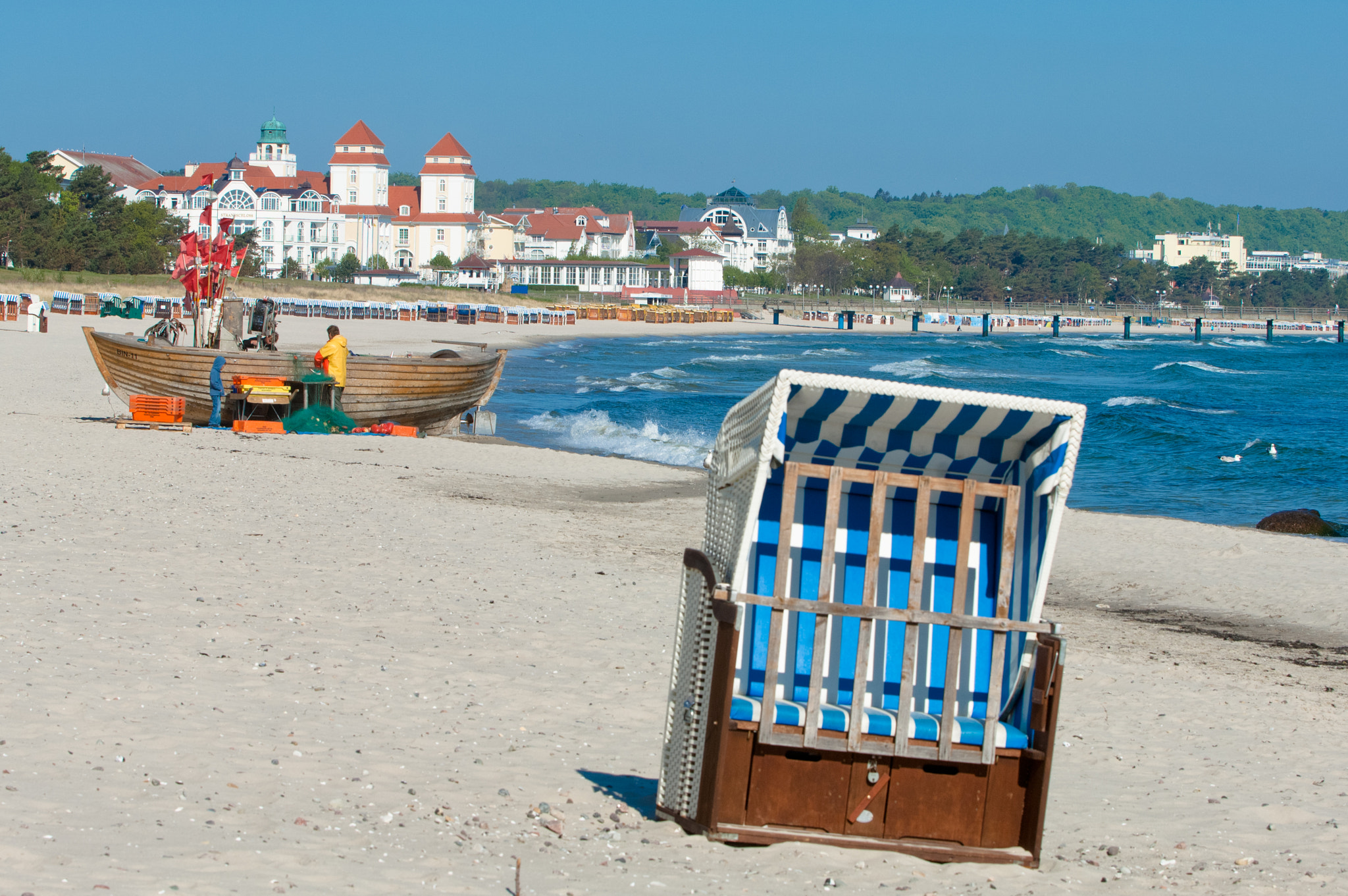 Nikon D2X sample photo. Ostseebad binz photography