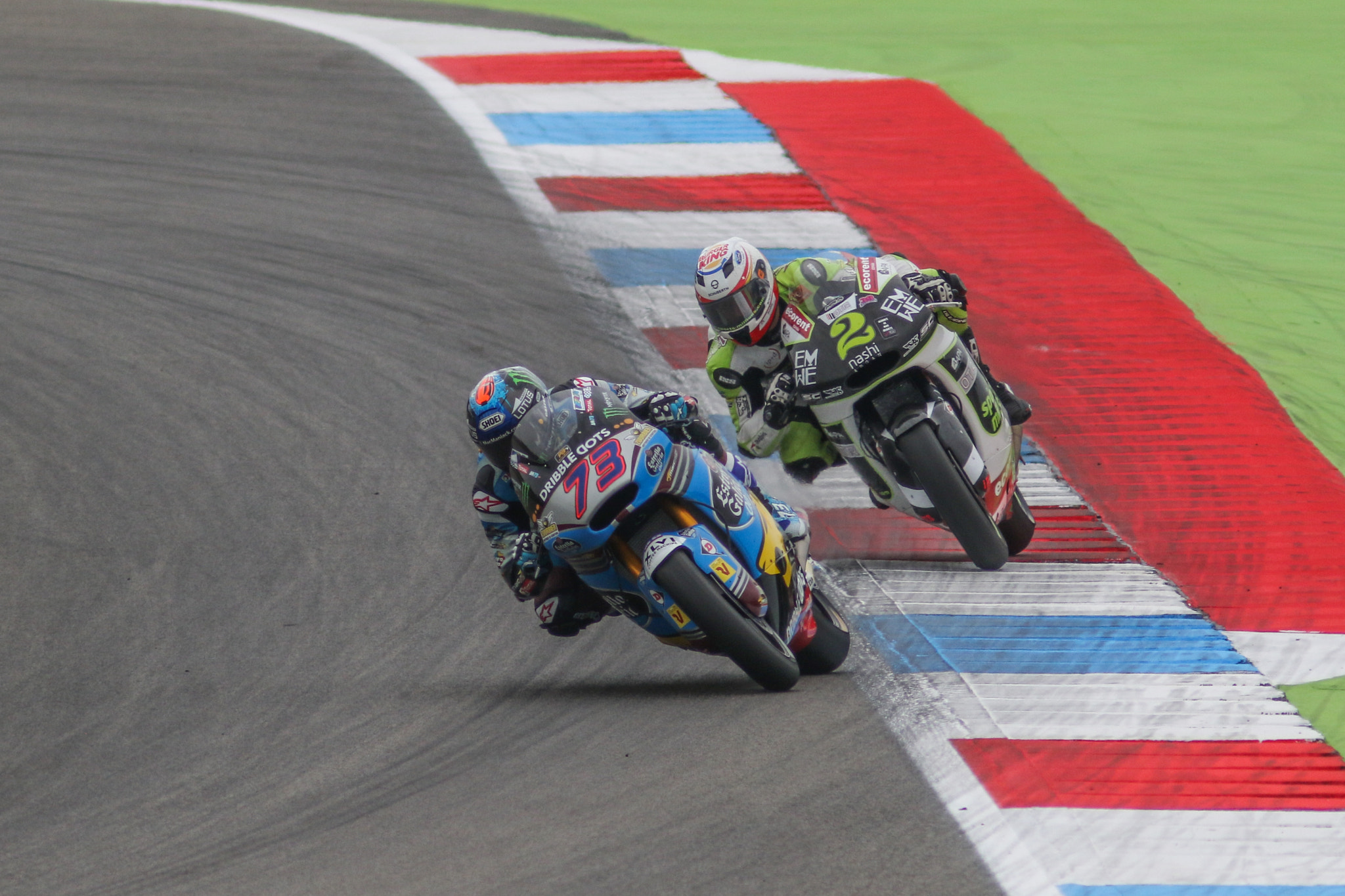 Canon EOS 7D Mark II sample photo. Moto2 assen 2016 - alex marquez photography