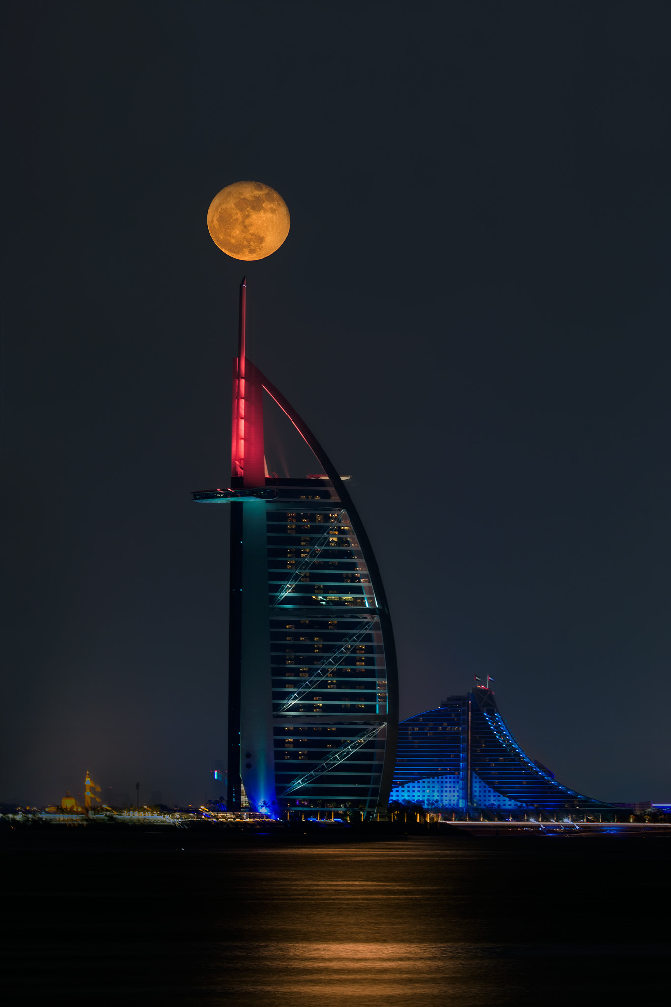 Canon EF 70-200mm F2.8L USM sample photo. Super moon photography