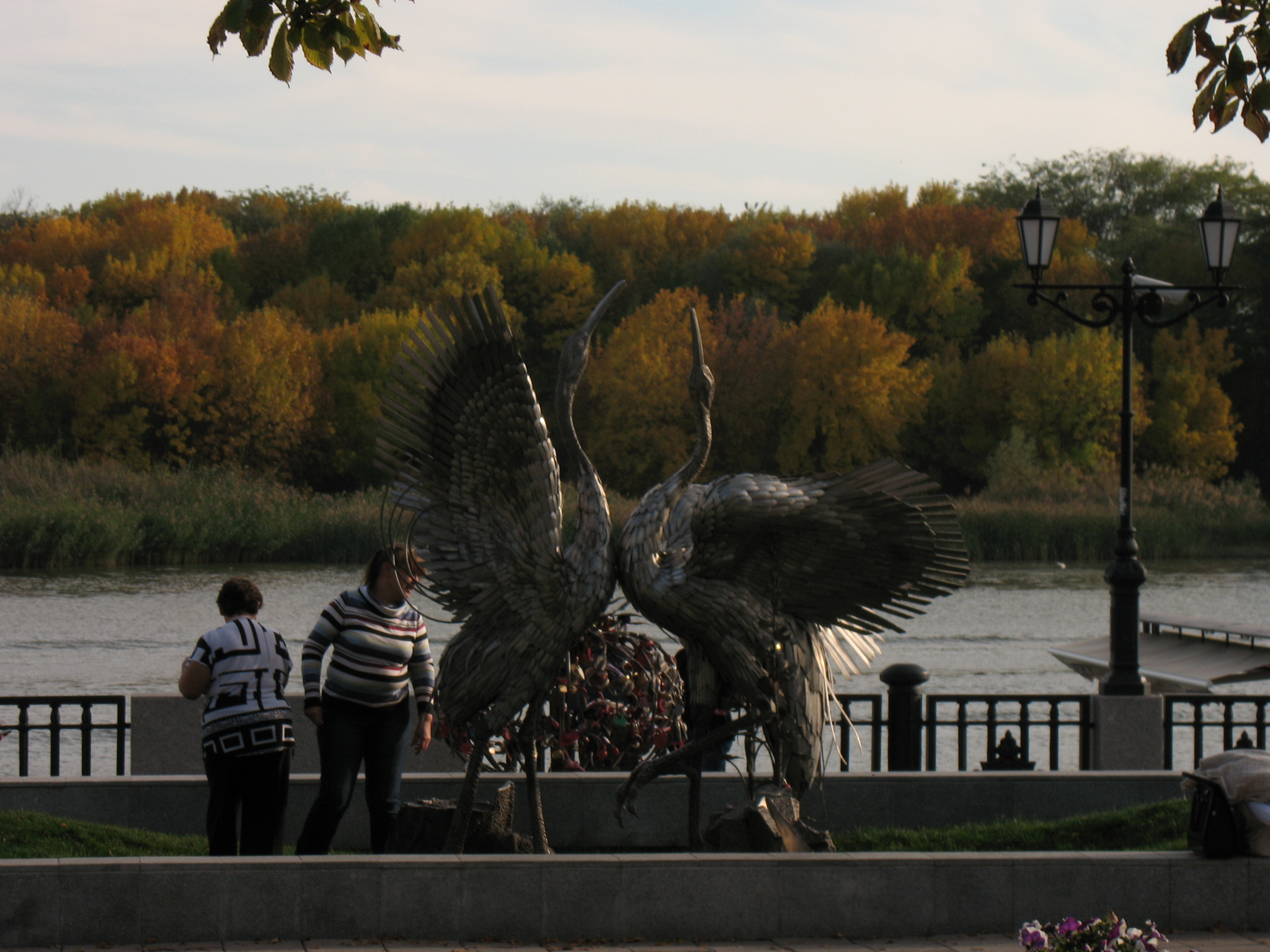 Canon POWERSHOT A630 sample photo. Cranes on the waterfront of rostov-on-don.. photography