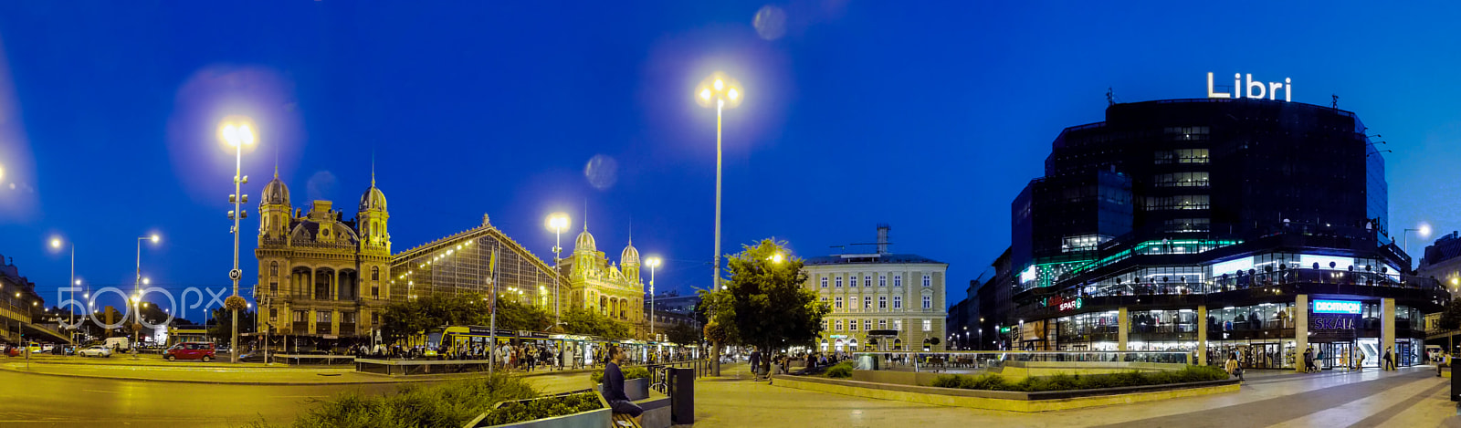 Fujifilm FinePix S9800 sample photo. Budapest panorama photography