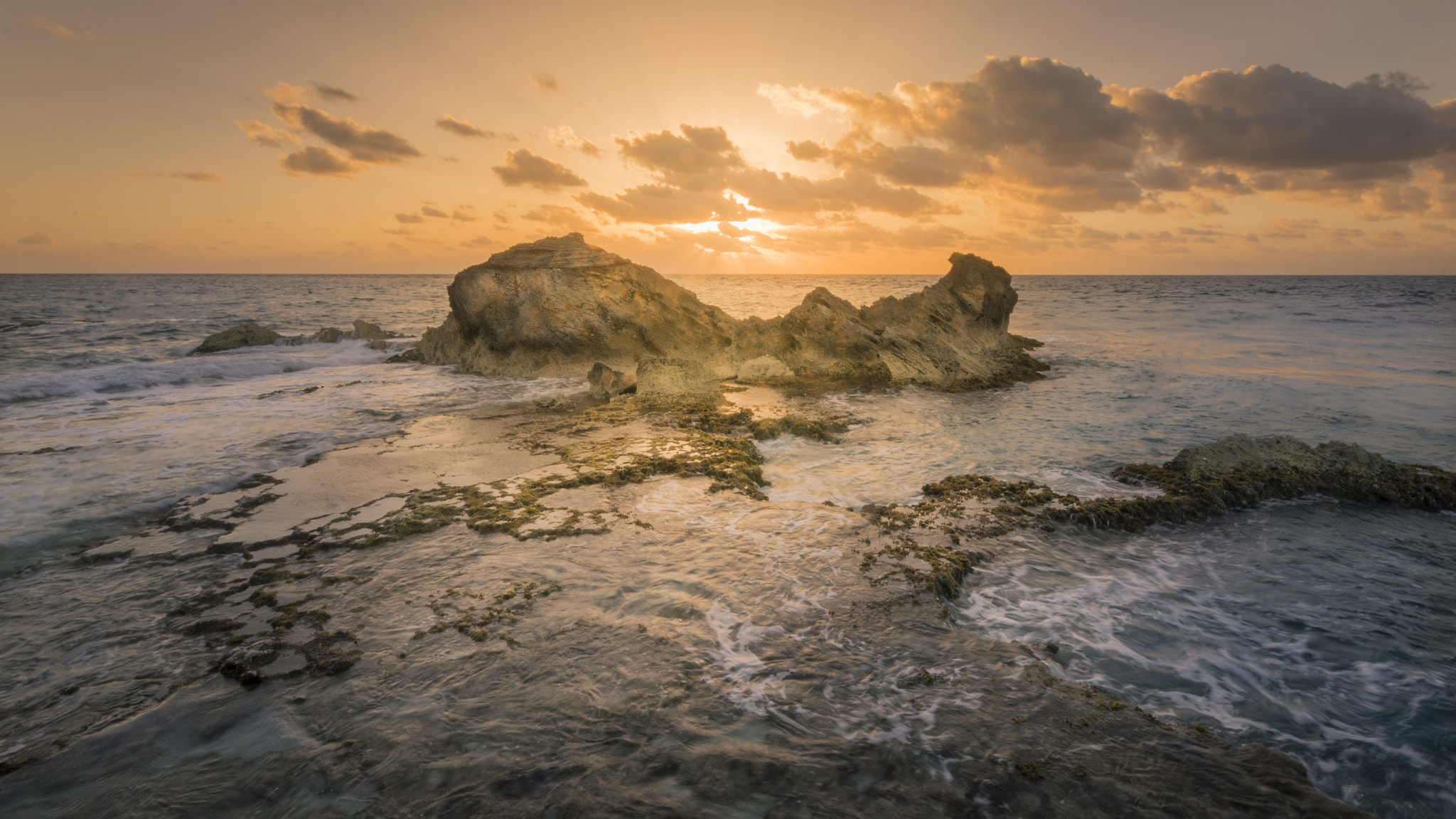 Pentax K-5 sample photo. Isla mujeres sunrise photography