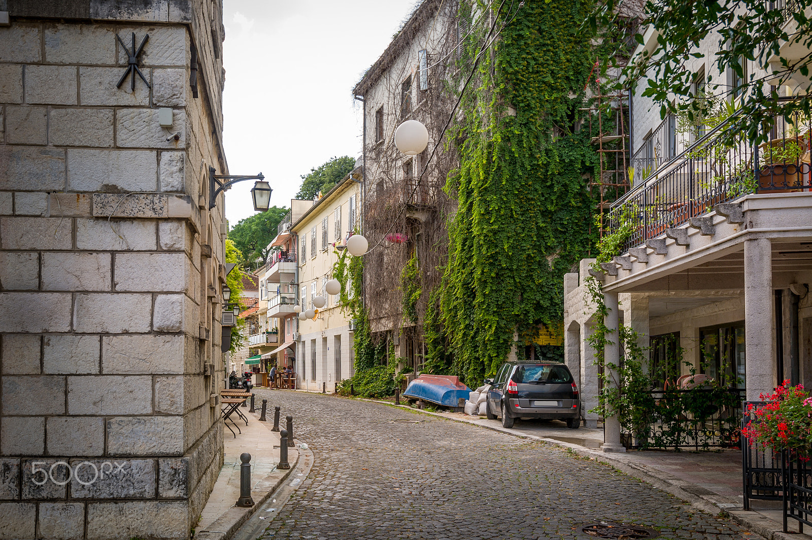 Nikon D3S sample photo. Herceg noni old town street photography