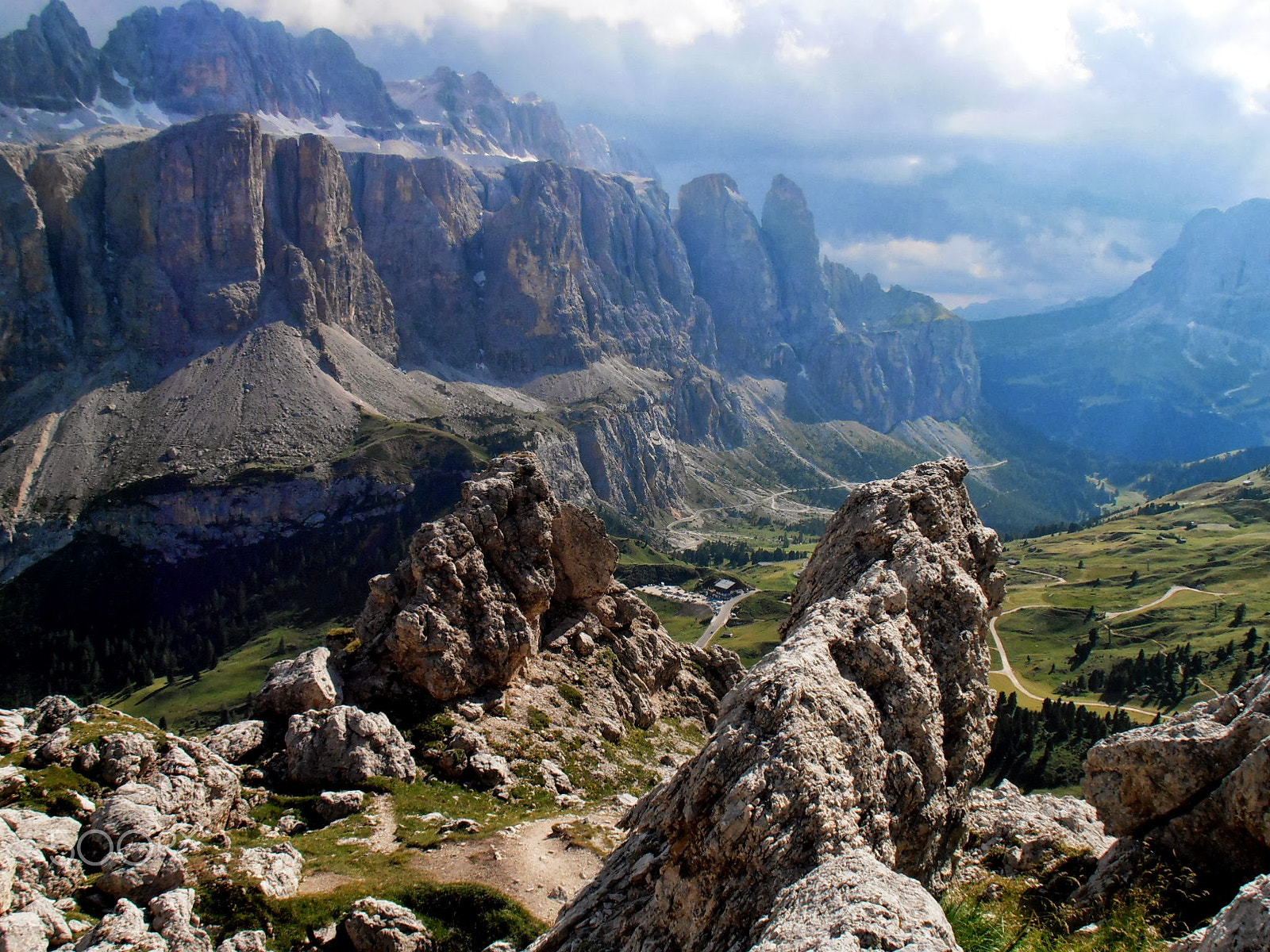 Olympus VR310,D720 sample photo. Il cir verso il passo gardena - valgardena.jpg photography