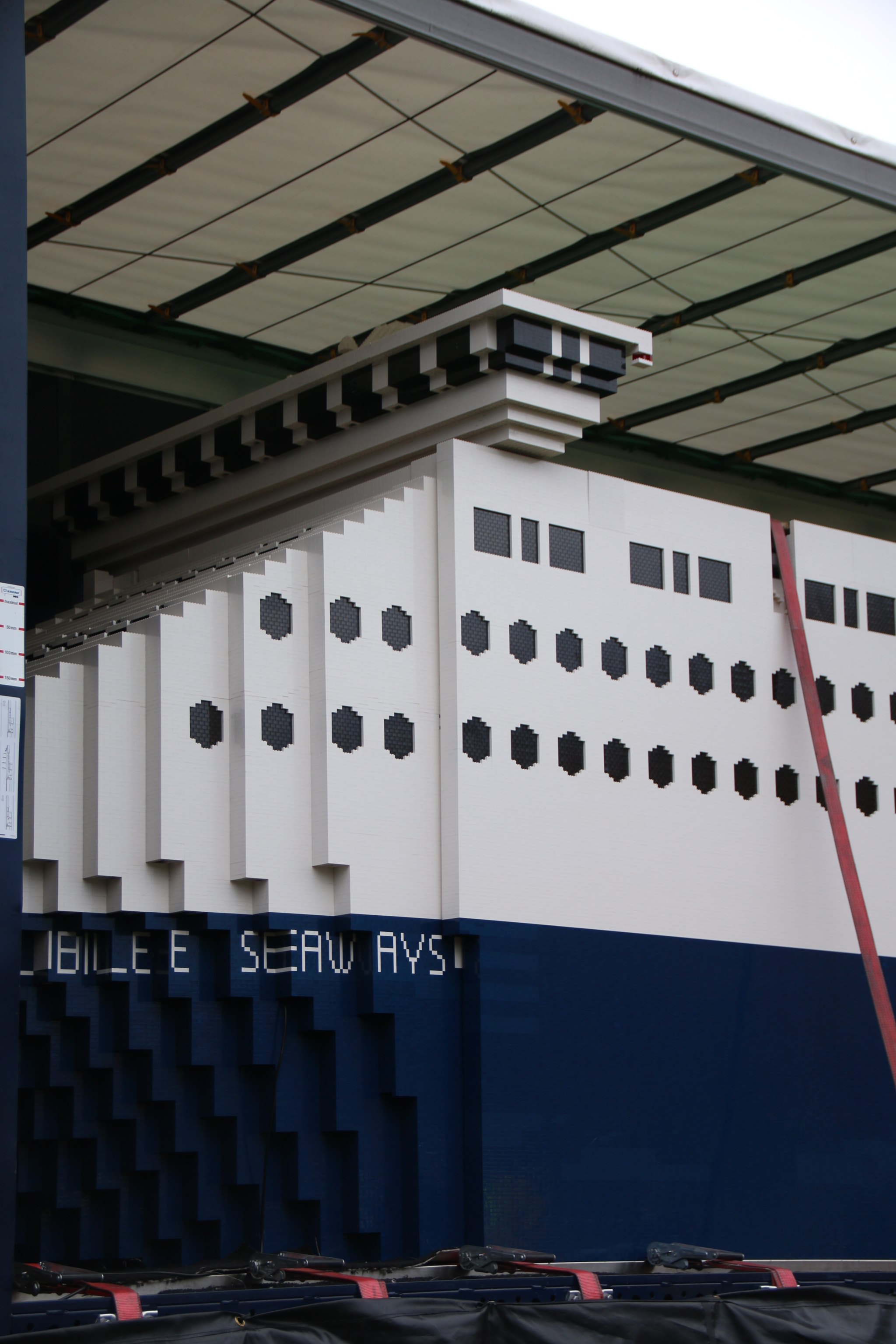 Sigma 18-125mm F3.8-5.6 DC OS HSM sample photo. Worlds largest lego ship photography