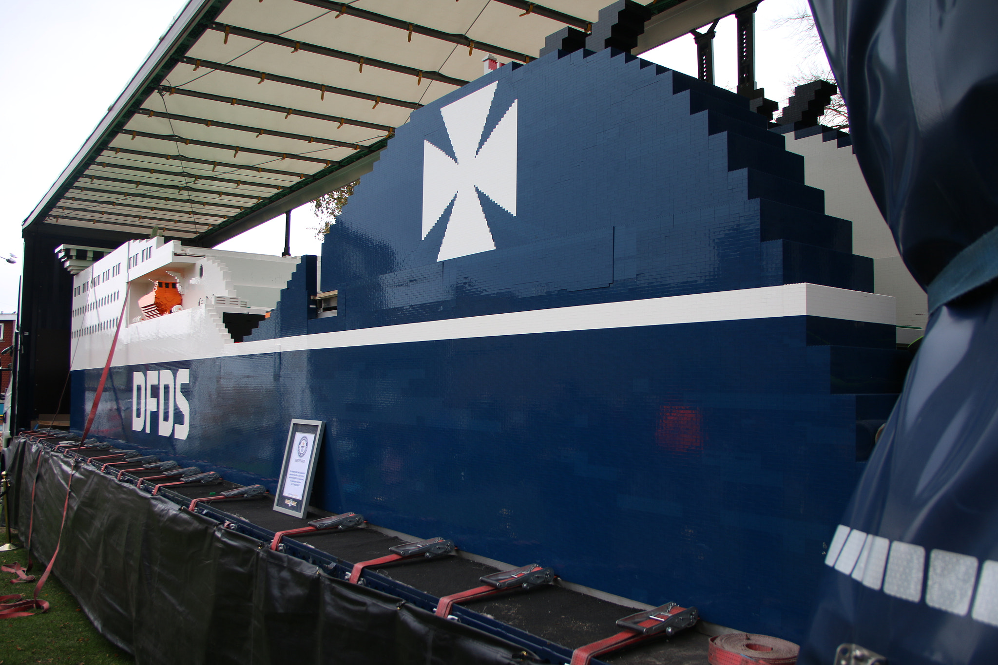 Sigma 18-125mm F3.8-5.6 DC OS HSM sample photo. Worlds largest lego ship photography