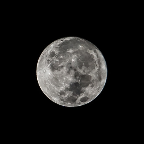 AF-S Zoom-Nikkor 80-200mm f/2.8D IF-ED sample photo. Supermoon from bijeljina photography
