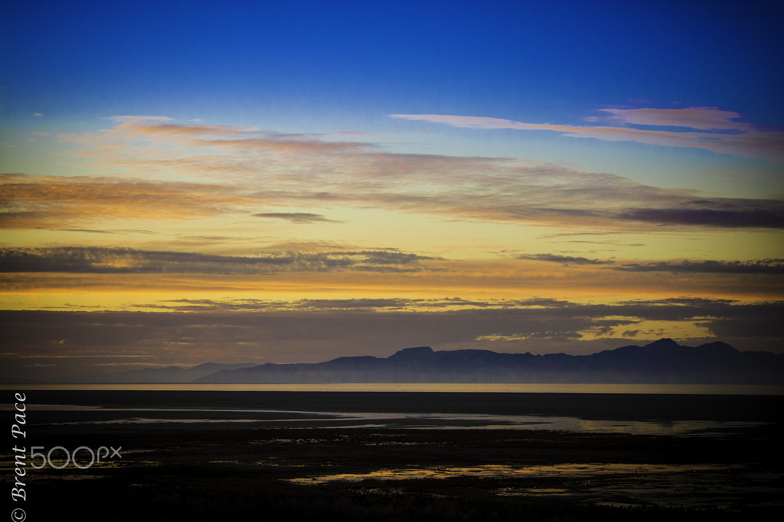 Nikon D7100 sample photo. Sunset over the marshes of the great salt lake photography