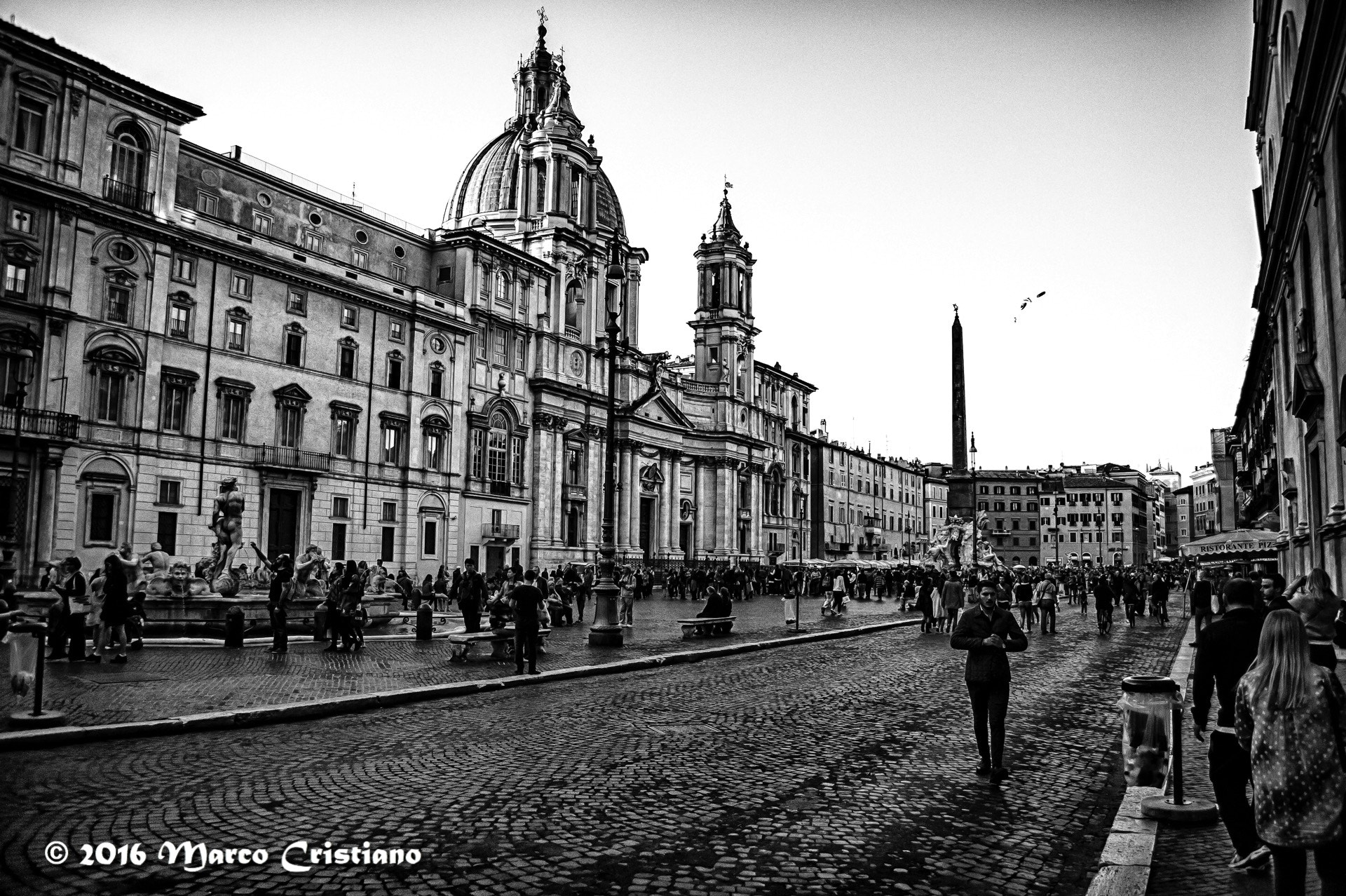 Nikon D700 sample photo. Piazza navona photography