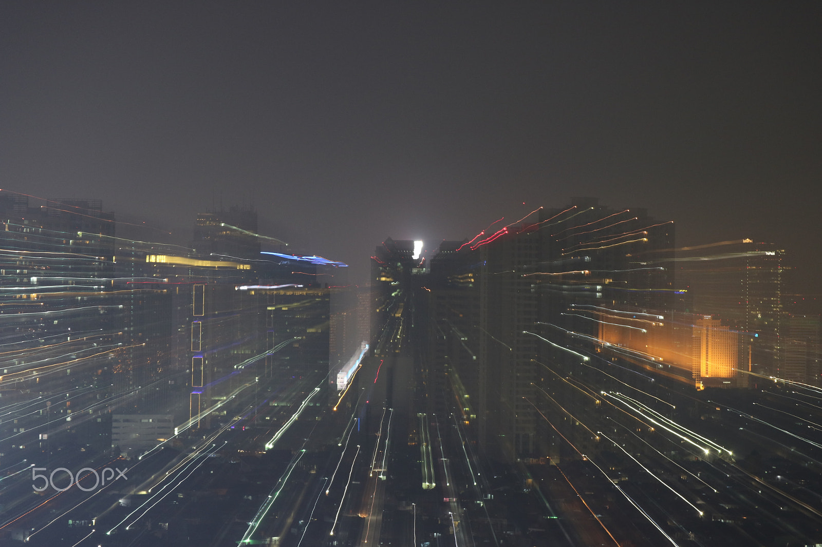 Canon EOS M3 sample photo. Jakarta at lightspeed photography