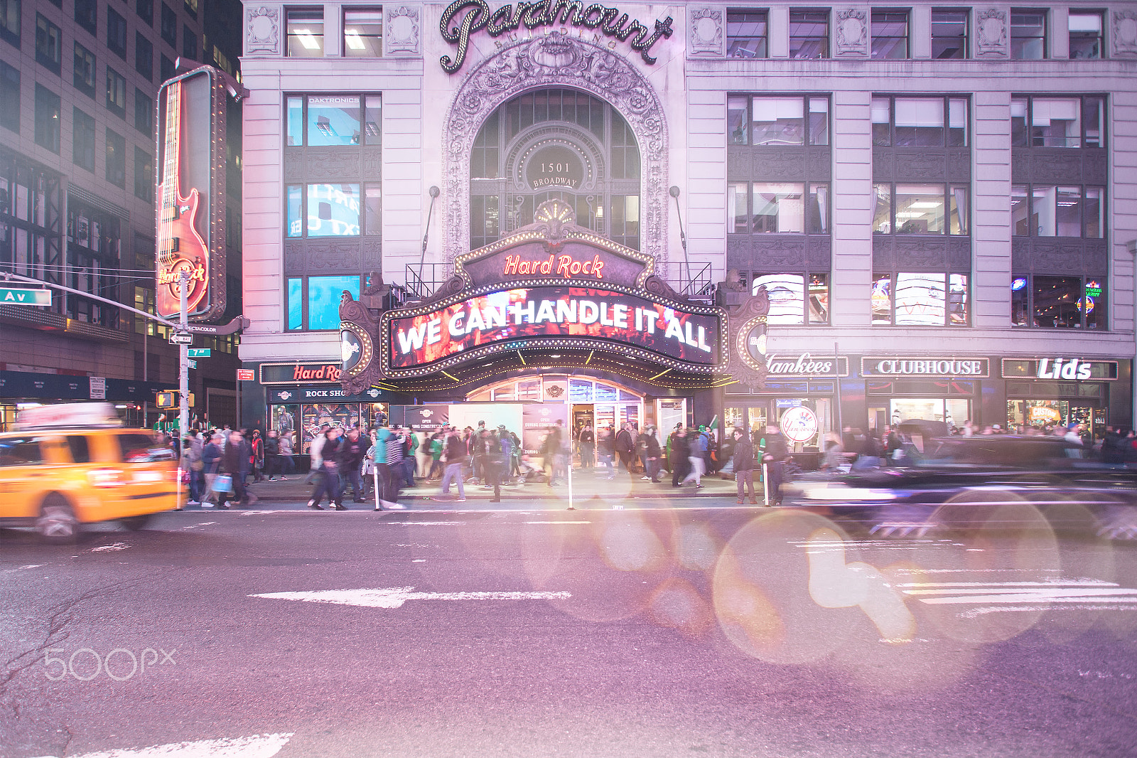 Canon EF 17-35mm f/2.8L sample photo. Hard rock nyc photography
