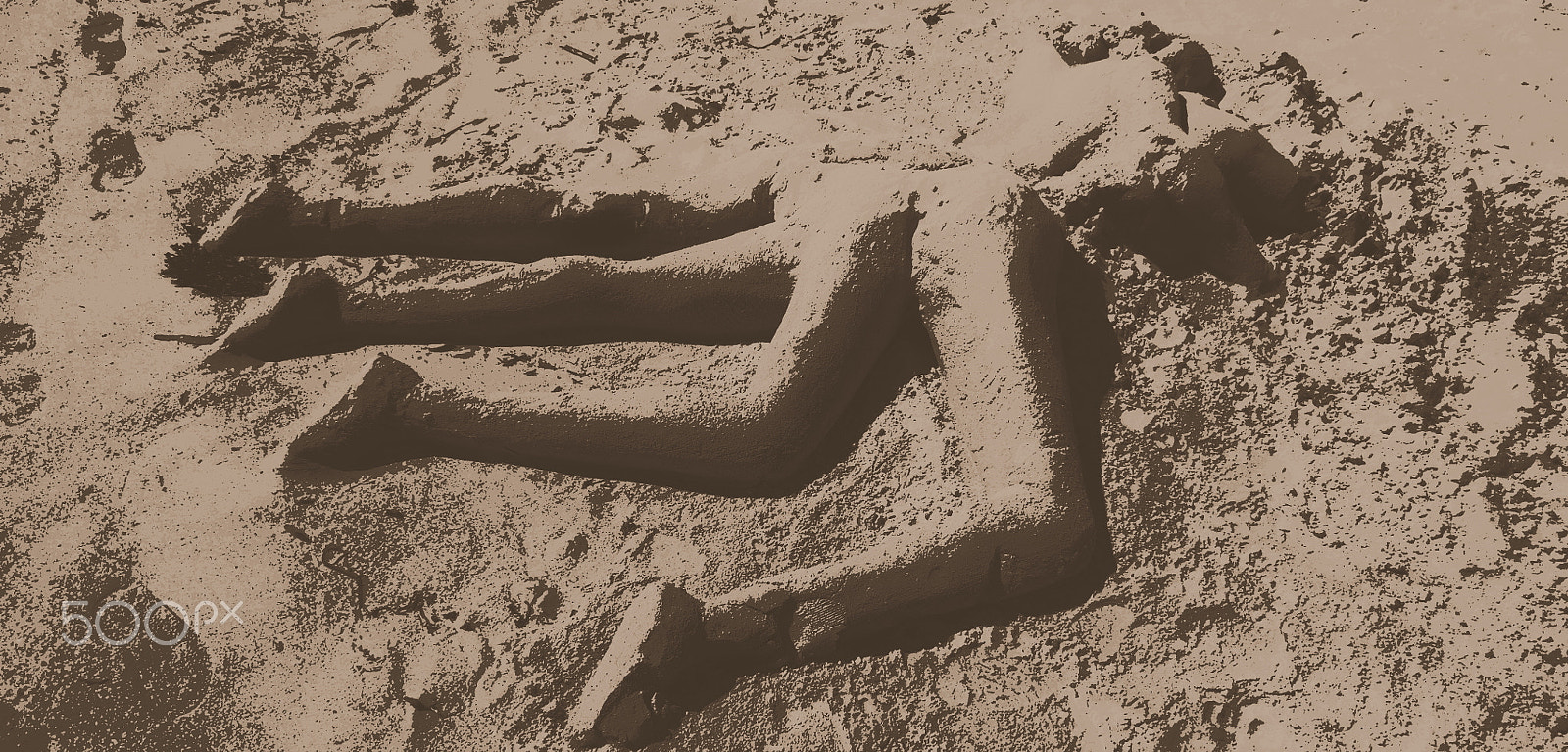 CASIO EX-H15 sample photo. Beach sculpture photography
