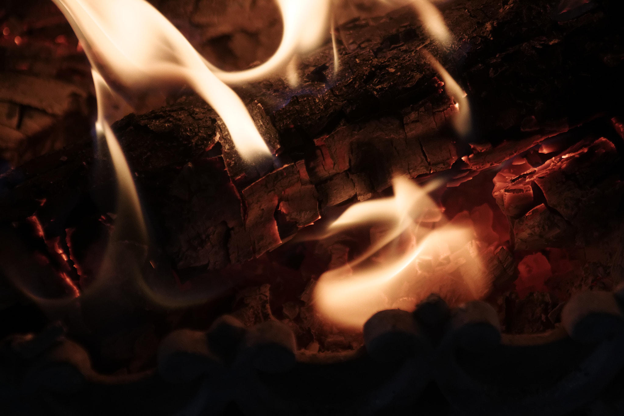 Canon EOS 7D sample photo. In the heart of the fire flames 1 photography