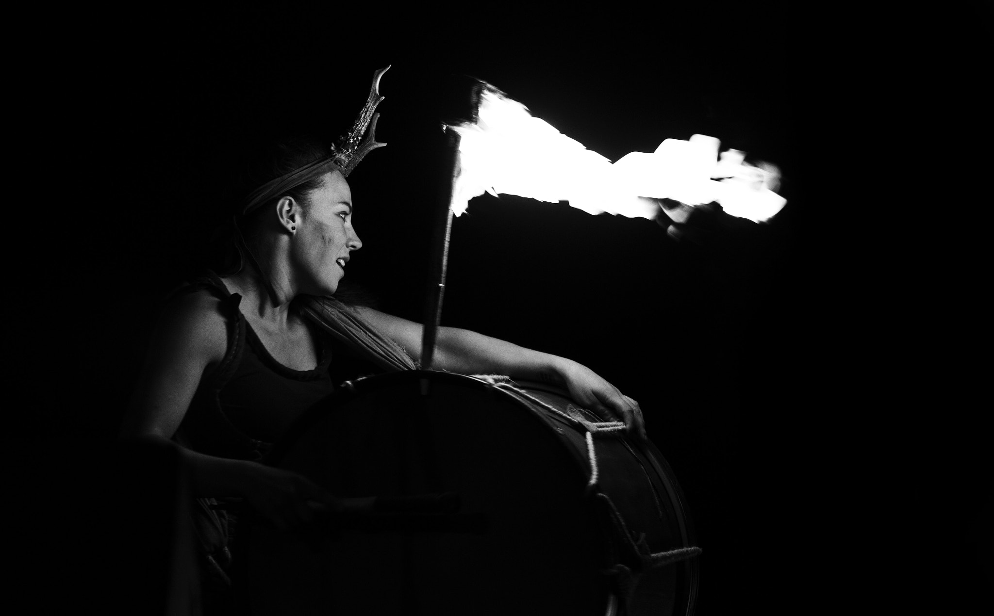 Canon EOS 7D sample photo. Taming fire photography