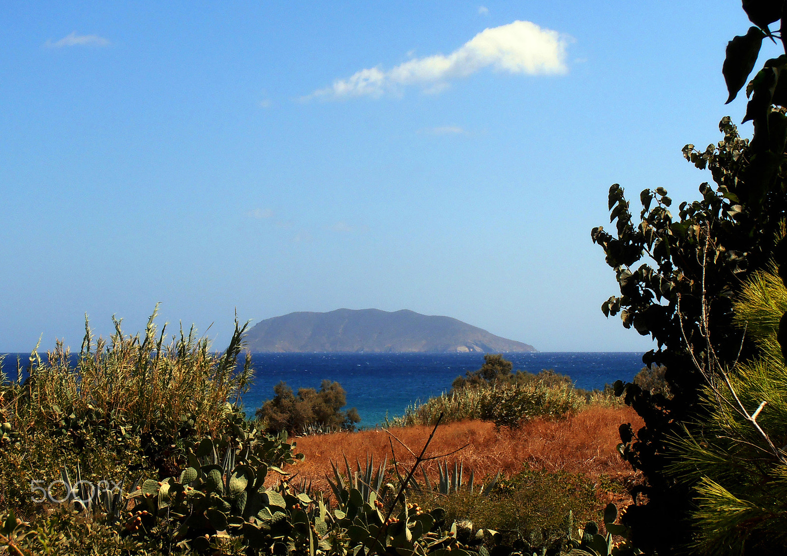 Olympus VR310,D720 sample photo. Anafi island (6) - roukounas beach photography