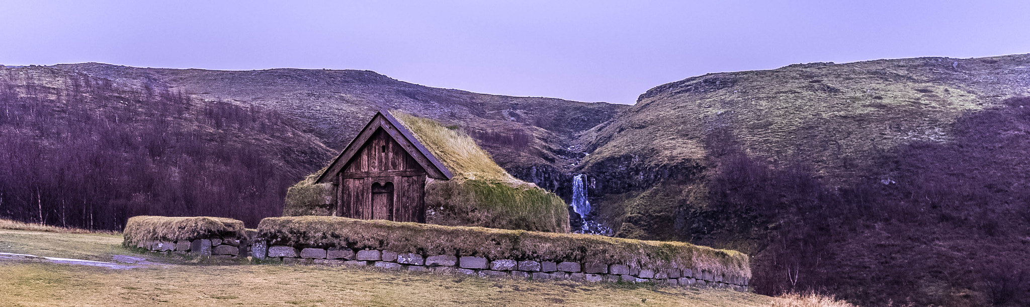 Sony a7 + Sigma 19mm F2.8 EX DN sample photo. Viking church in iceland photography