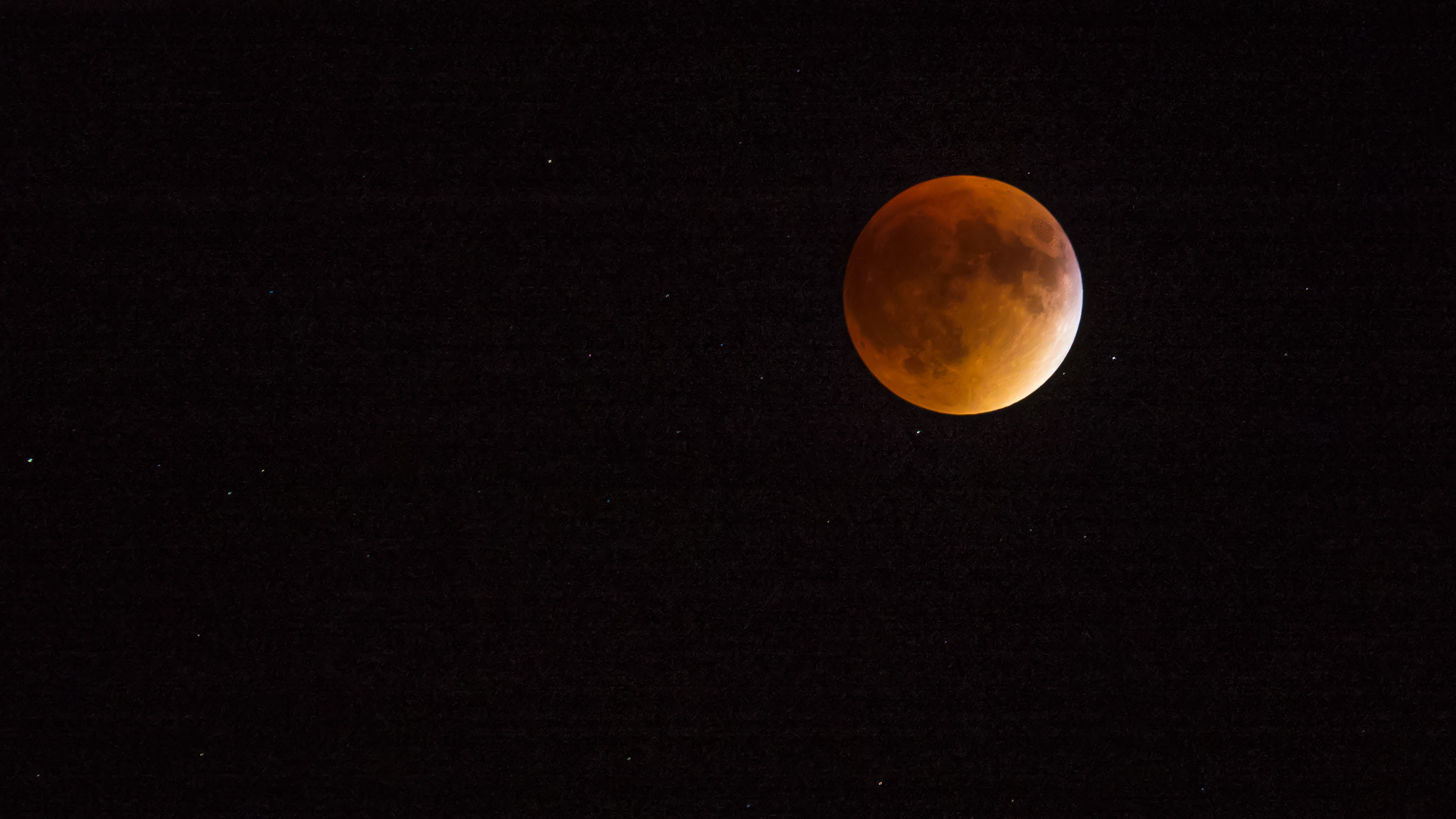 Olympus OM-D E-M5 II sample photo. Red moon sept 27th, 2015 photography