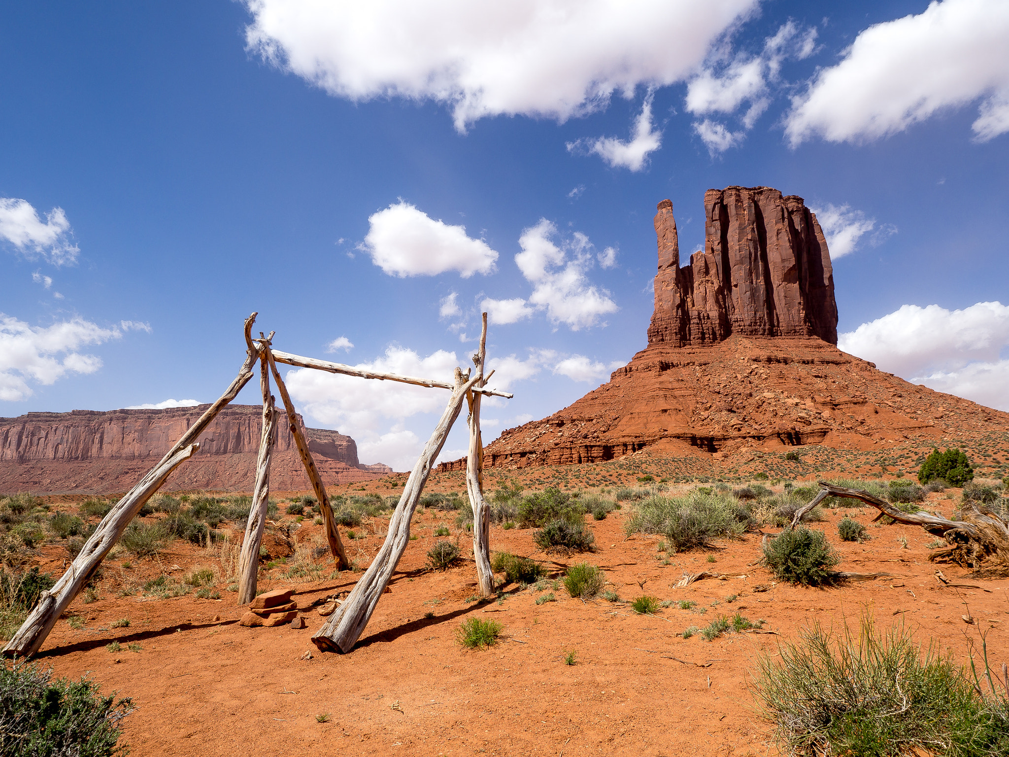 Olympus OM-D E-M10 + OLYMPUS M.9-18mm F4.0-5.6 sample photo. Monument valley photography