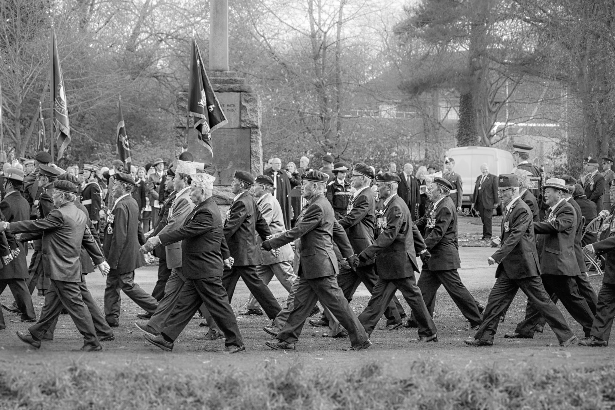 Canon EF-S 55-250mm F4-5.6 IS II sample photo. Gurkha veterans photography