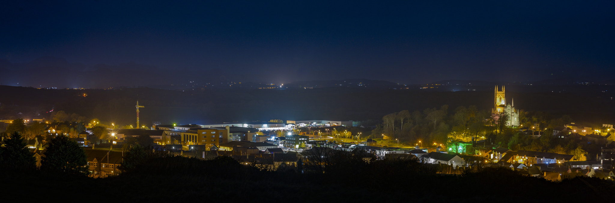 Nikon D3S sample photo. Downpatrick northern ireland, panorama photography