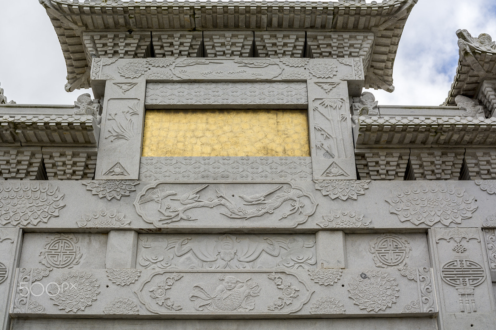 Nikon D7100 sample photo. Wonderful architecture at a buddha park, portugal photography