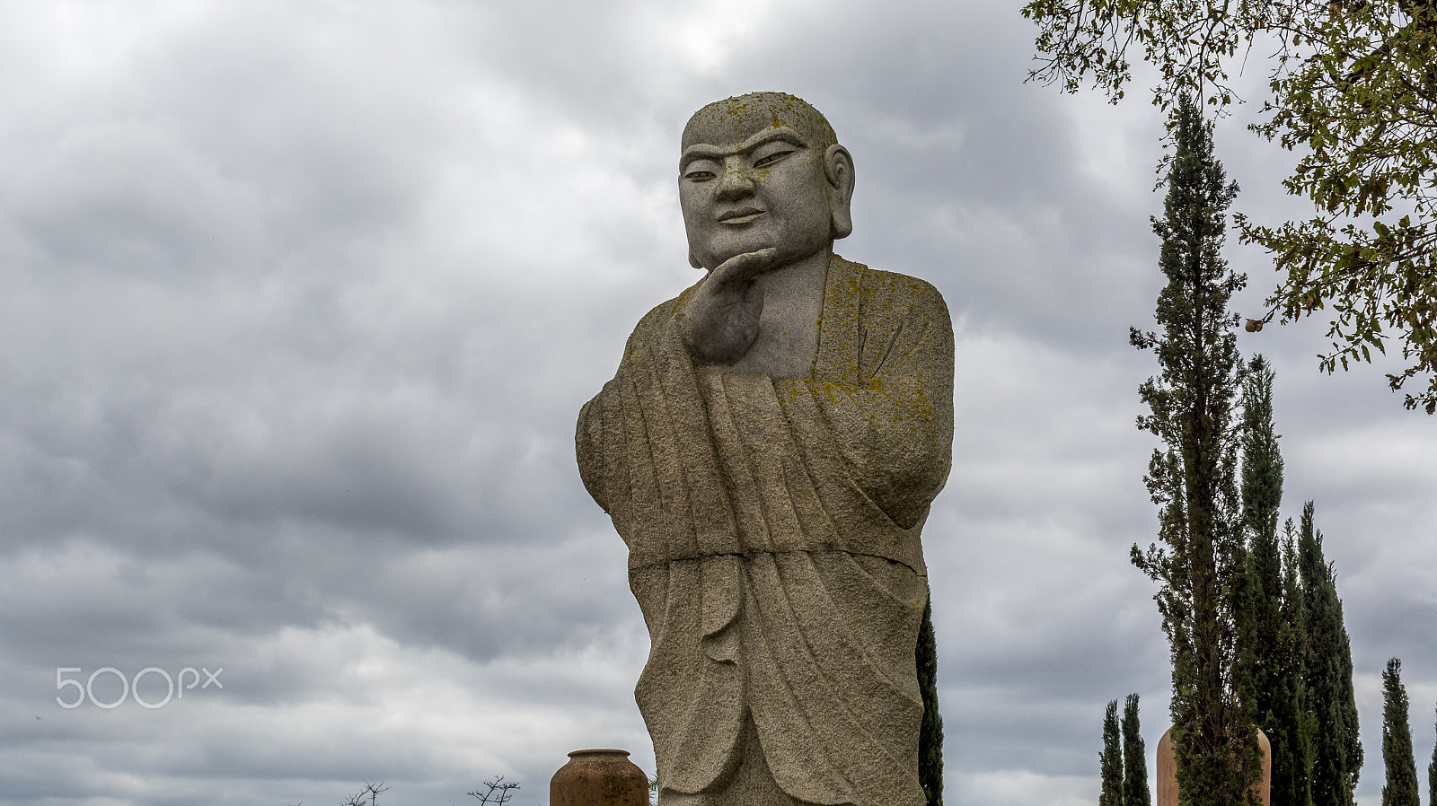 Nikon D7100 sample photo. Wonderful architecture at a buddha park, portugal photography