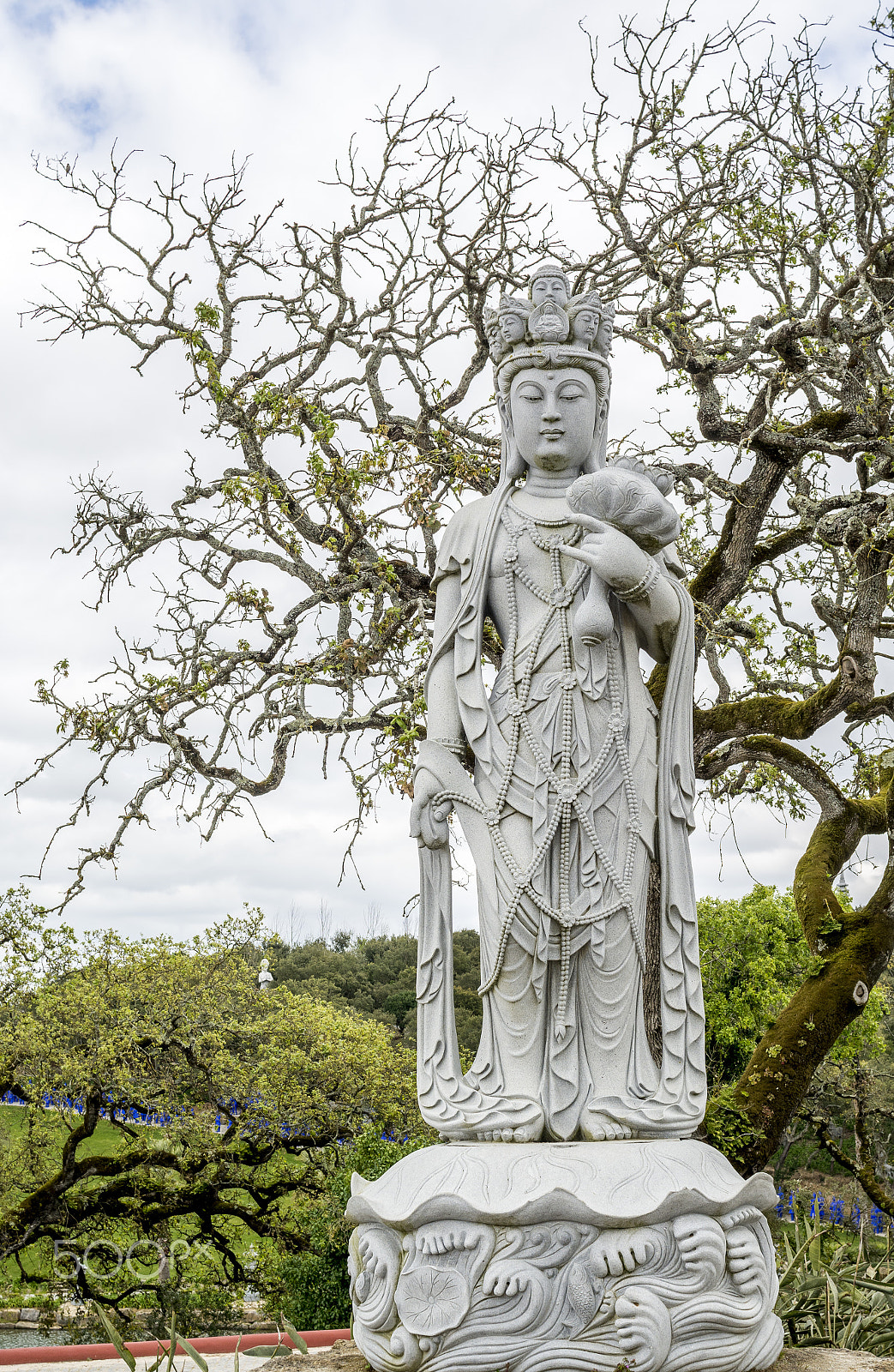 Nikon D7100 sample photo. Wonderful architecture at a buddha park, portugal photography