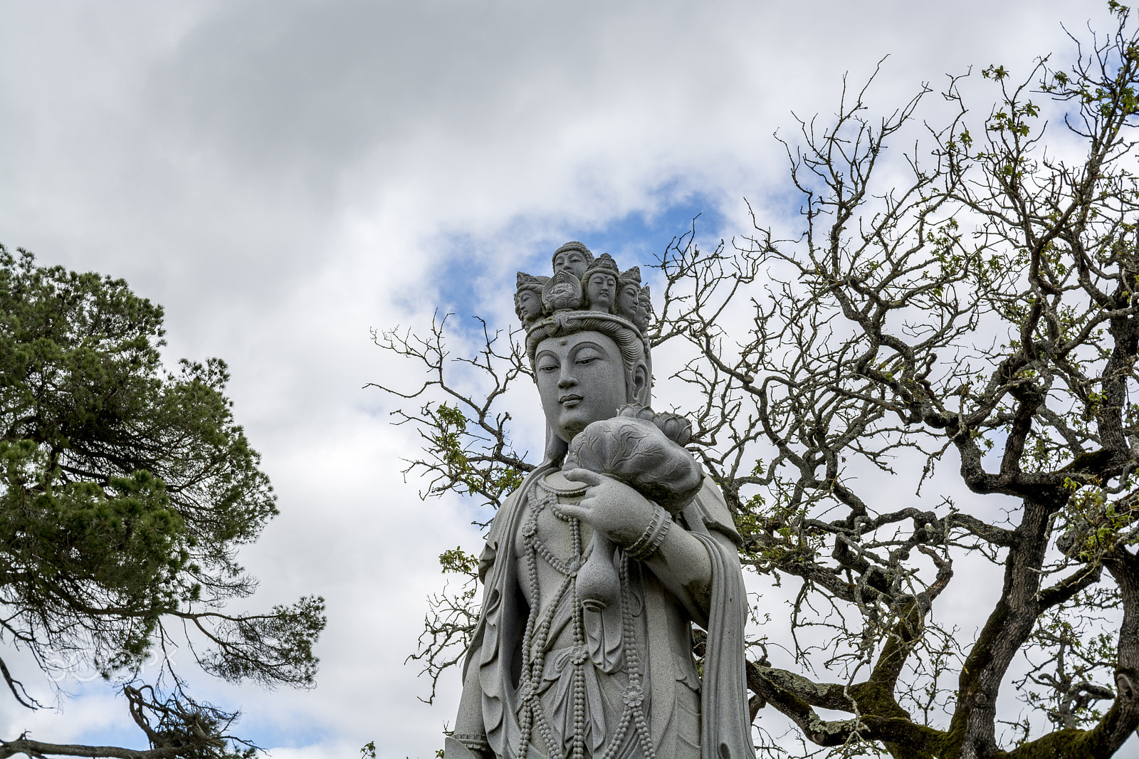 Nikon D7100 sample photo. Wonderful architecture at a buddha park, portugal photography