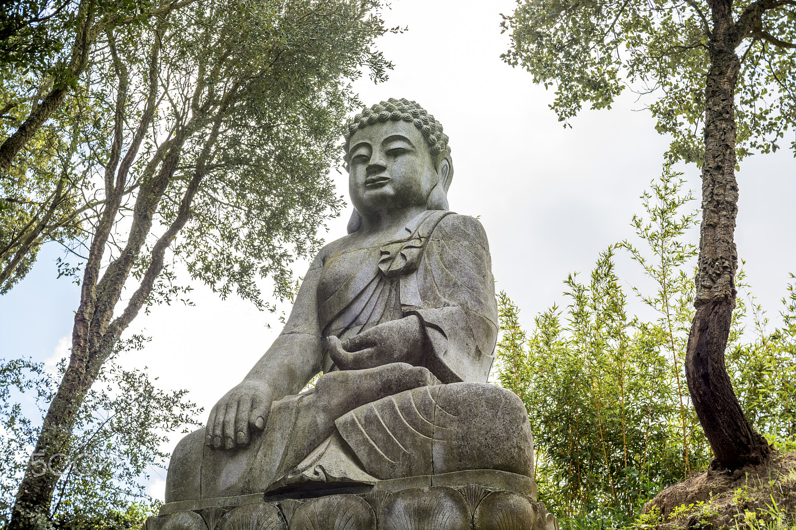 Nikon D7100 sample photo. Wonderful architecture at a buddha park, portugal photography