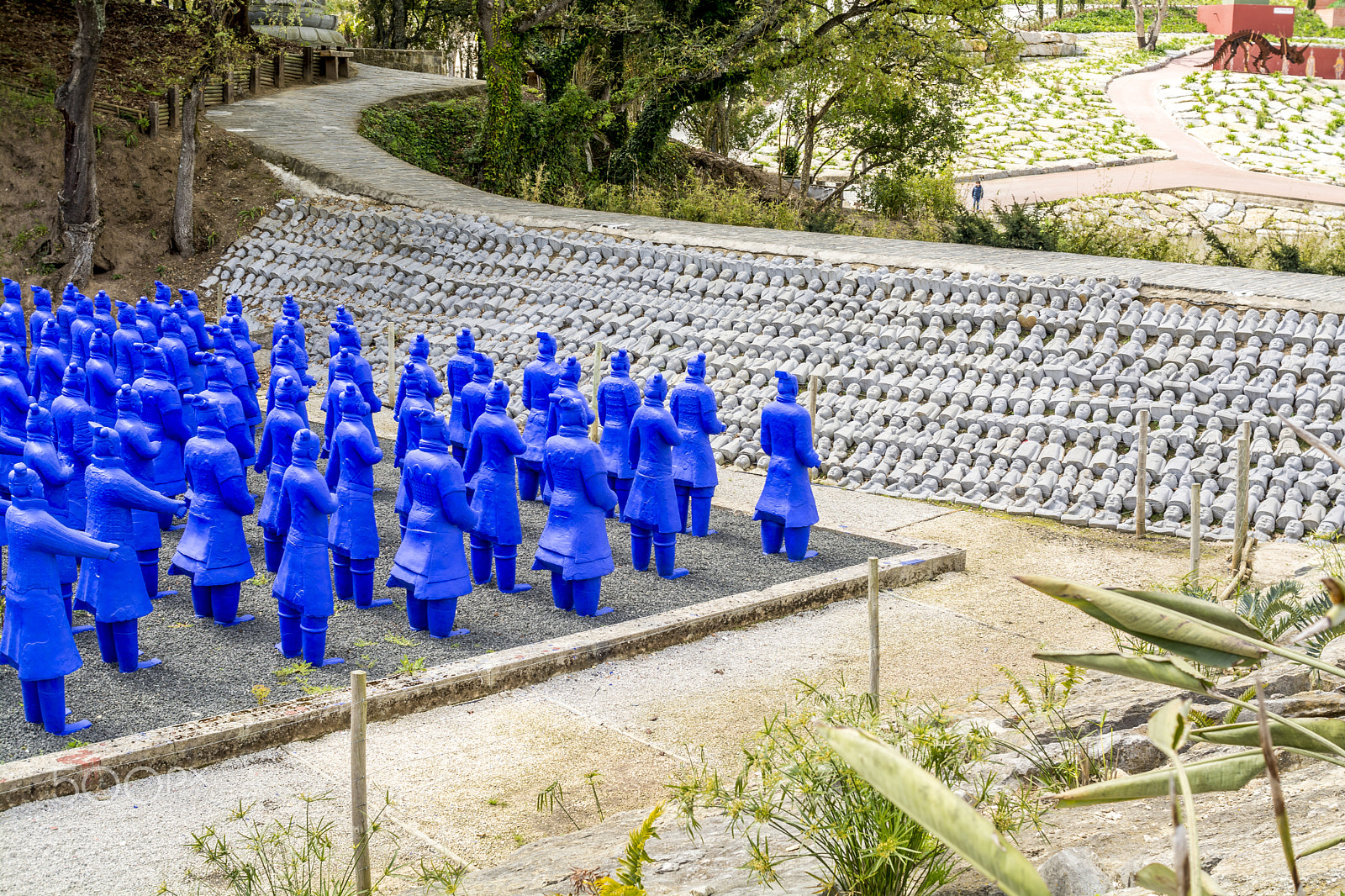 Nikon D7100 sample photo. Wonderful architecture at a buddha park, portugal photography