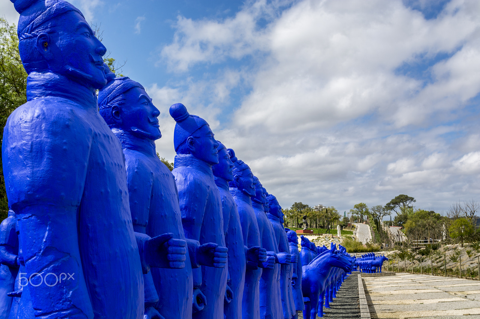 Nikon D7100 sample photo. Wonderful architecture at a buddha park, portugal photography