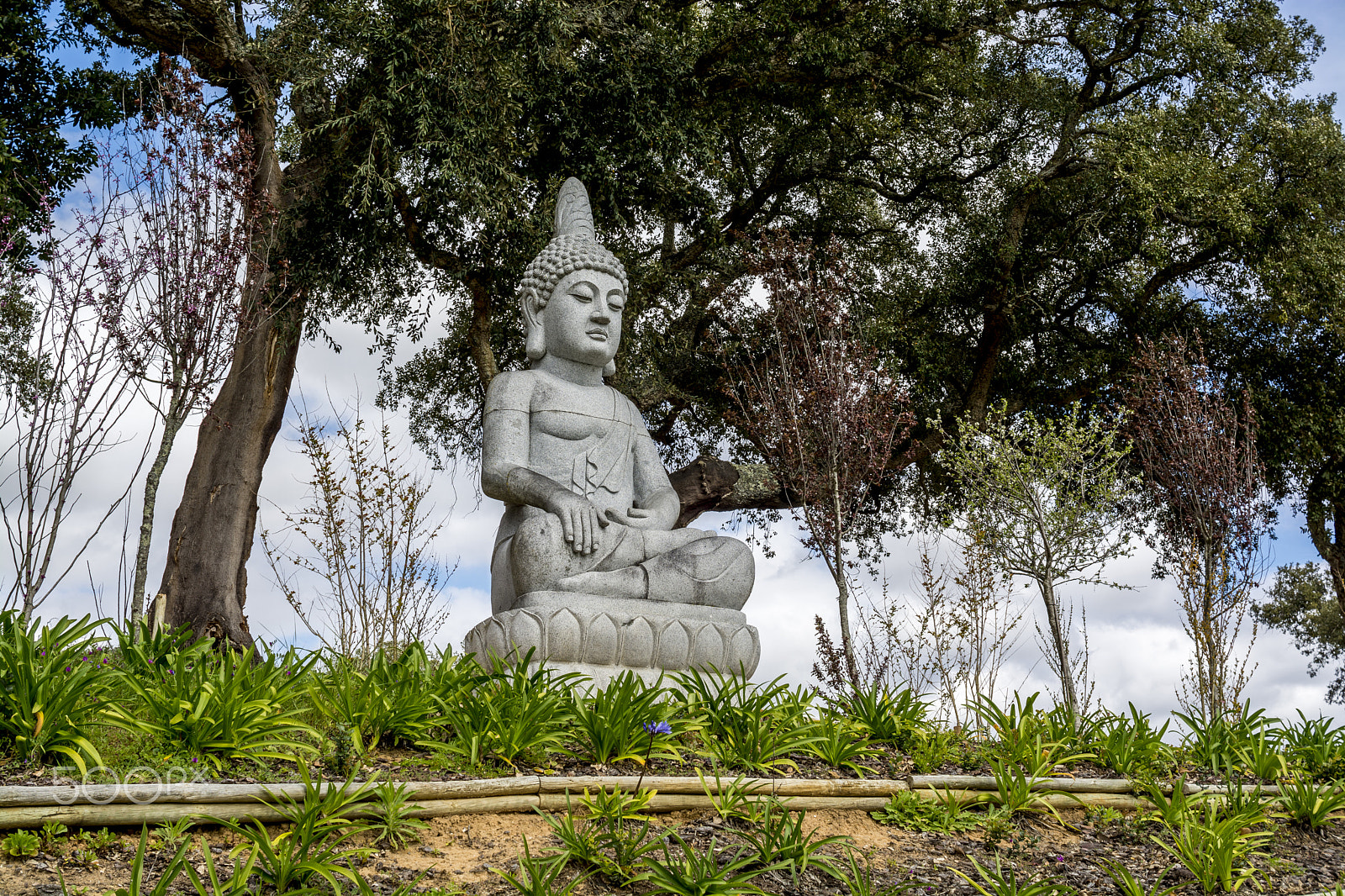 Nikon D7100 sample photo. Wonderful architecture at a buddha park, portugal photography