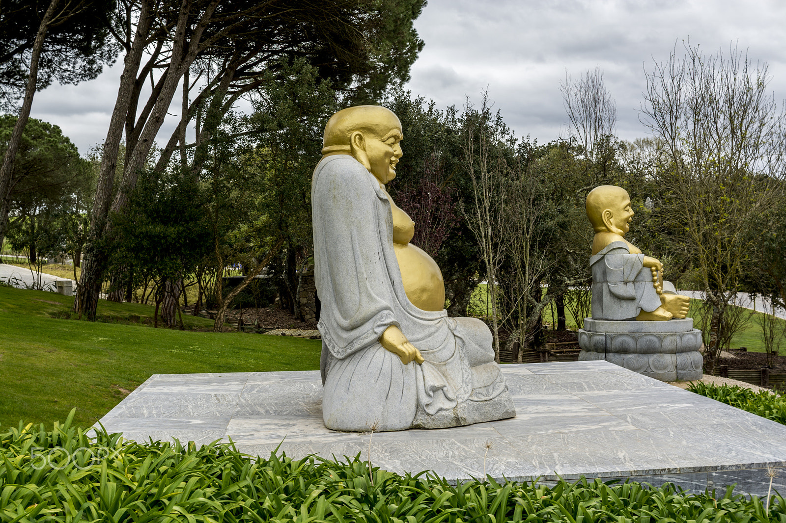 Nikon D7100 sample photo. Wonderful architecture at a buddha park, portugal photography