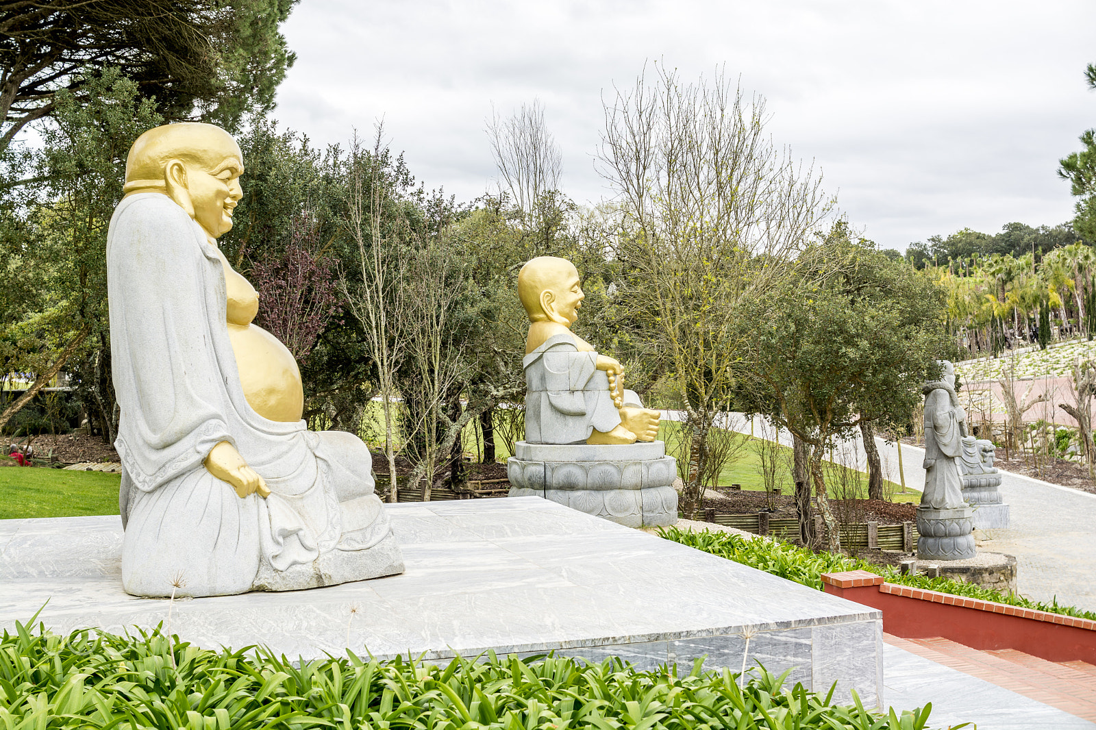 Nikon D7100 + Sigma 30mm F1.4 EX DC HSM sample photo. Wonderful architecture at a buddha park, portugal photography