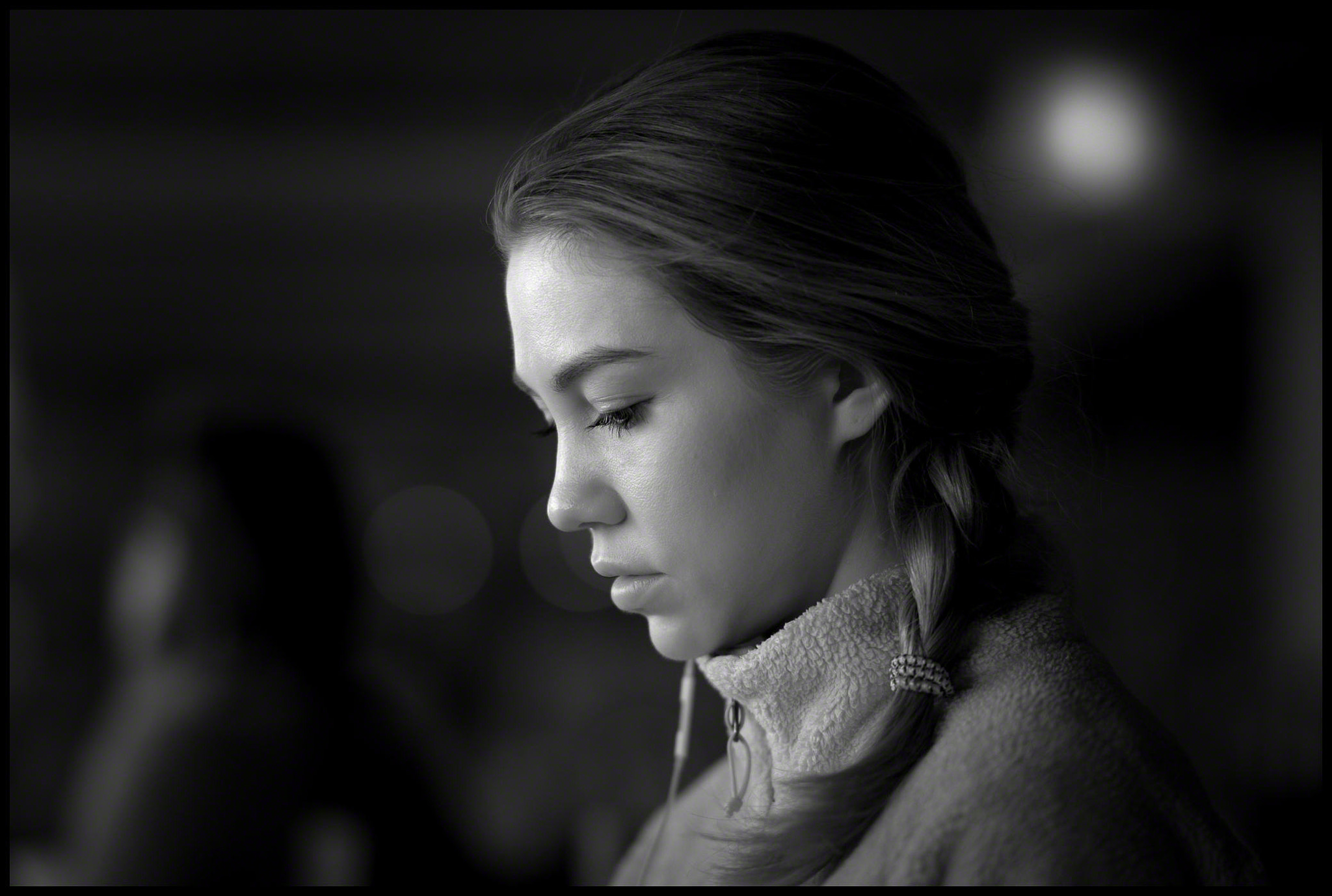 Sony a7S sample photo. Young woman in infrared photography