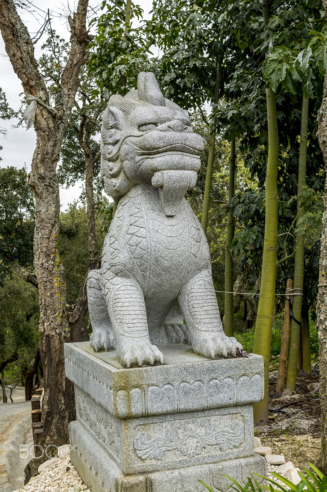 Nikon D7100 sample photo. Wonderful architecture at a buddha park, portugal photography