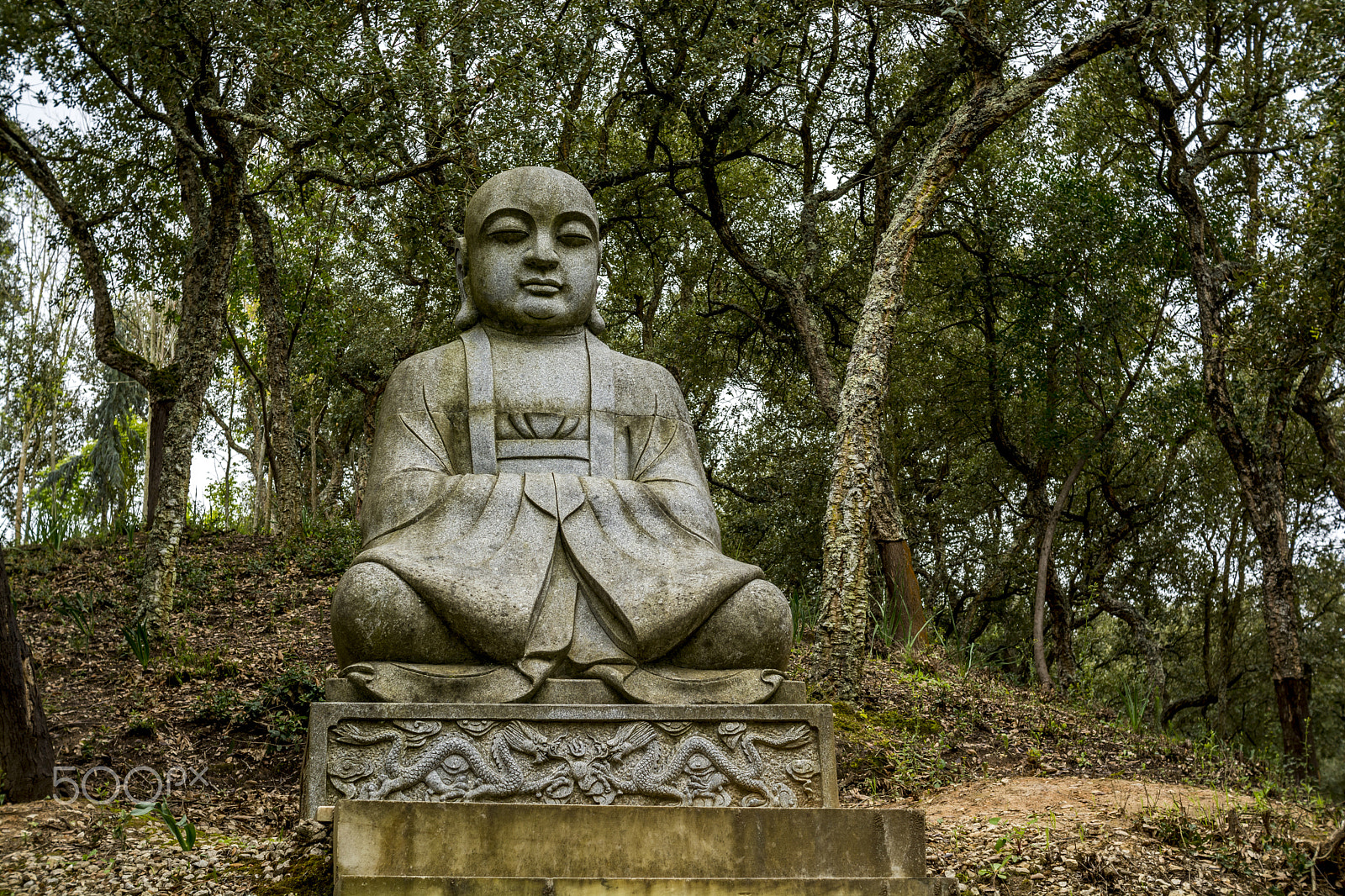 Nikon D7100 sample photo. Wonderful architecture at a buddha park, portugal photography