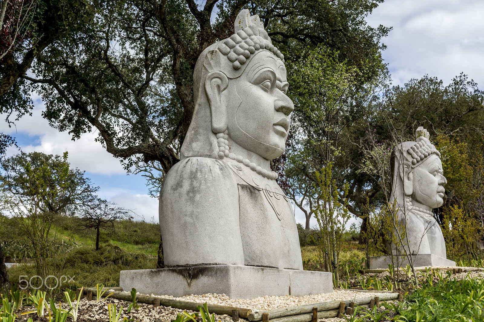 Nikon D7100 sample photo. Wonderful architecture at a buddha park, portugal photography