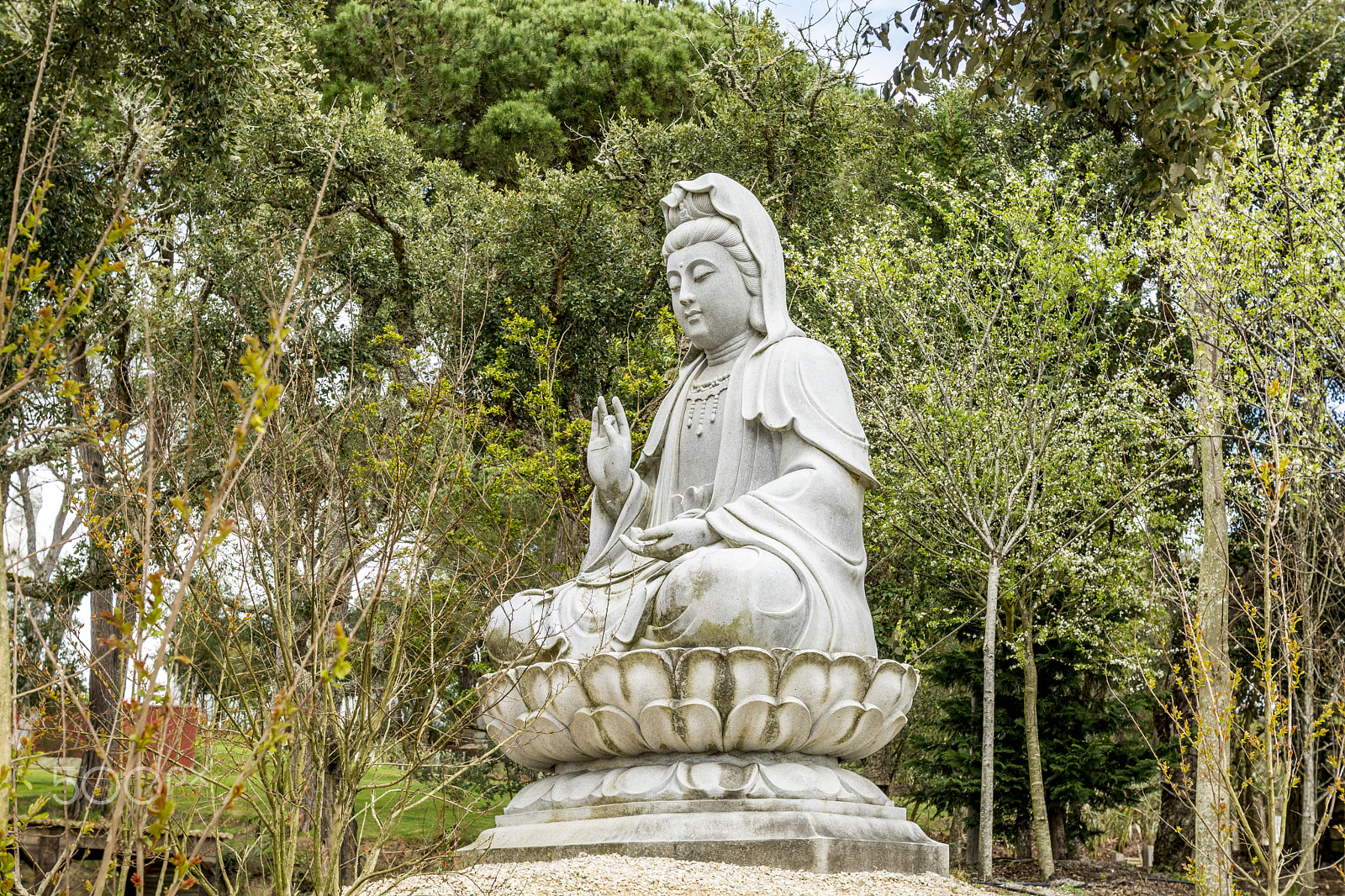 Nikon D7100 sample photo. Wonderful architecture at a buddha park, portugal photography