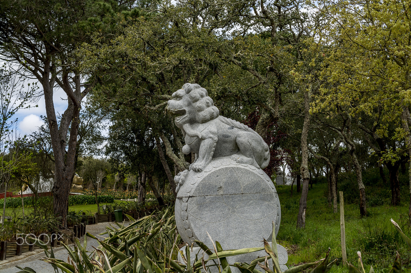 Nikon D7100 sample photo. Wonderful architecture at a buddha park, portugal photography