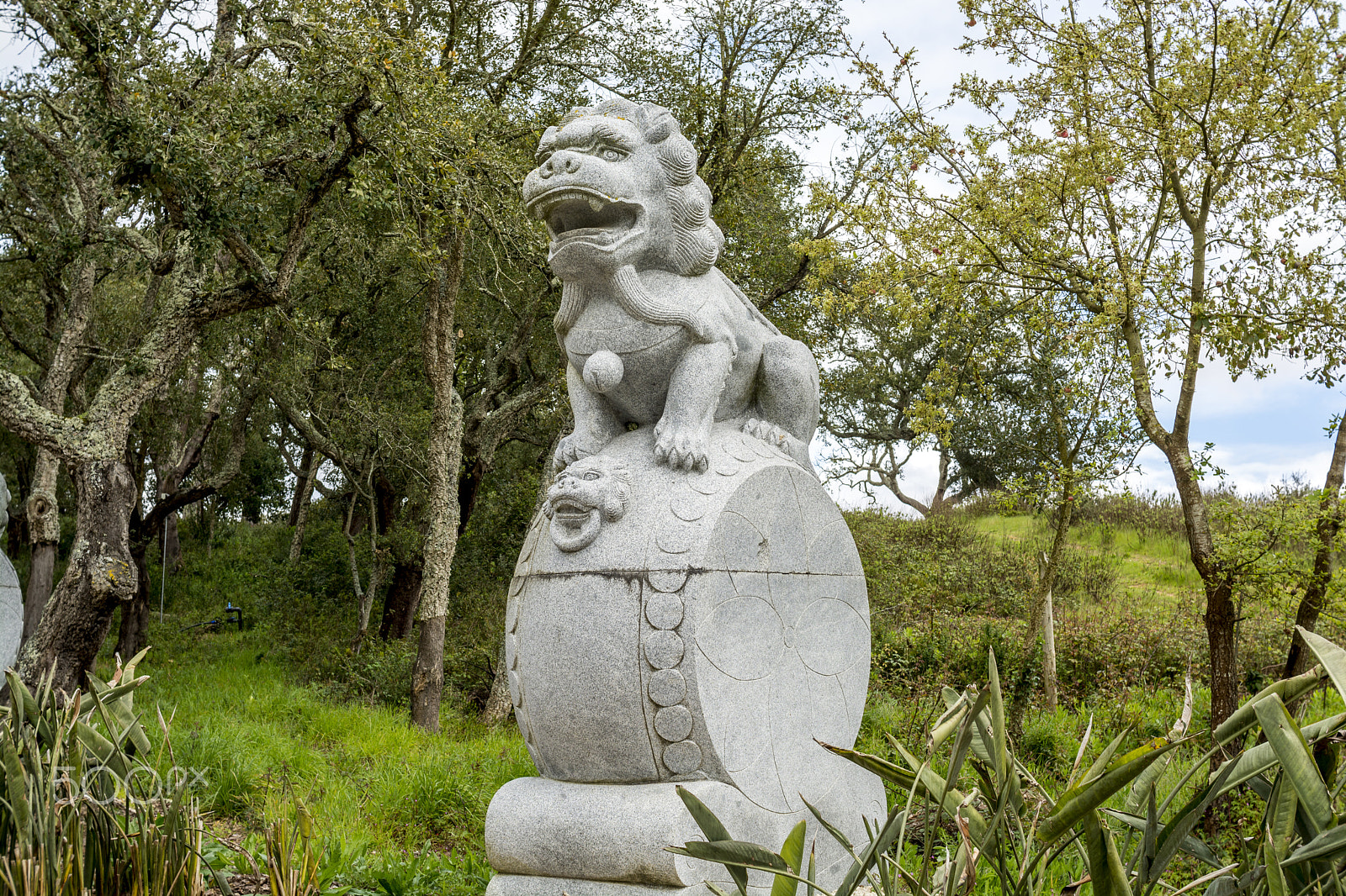 Sigma 30mm F1.4 EX DC HSM sample photo. Wonderful architecture at a buddha park, portugal photography