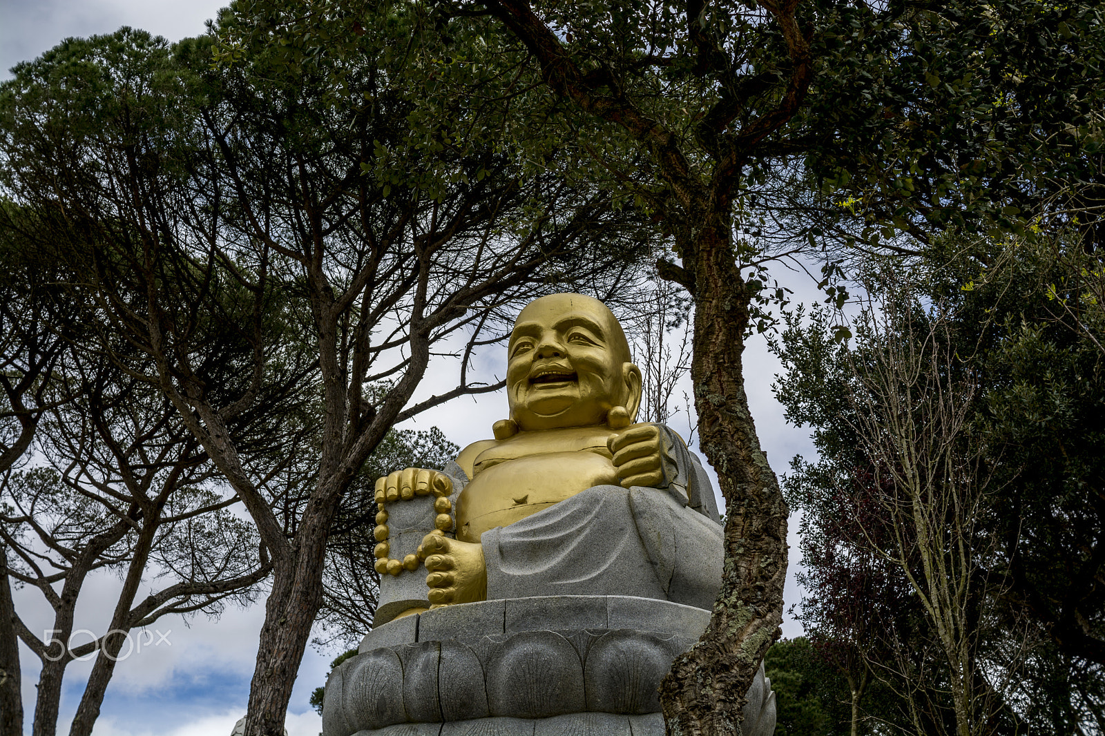 Nikon D7100 sample photo. Wonderful architecture at a buddha park, portugal photography