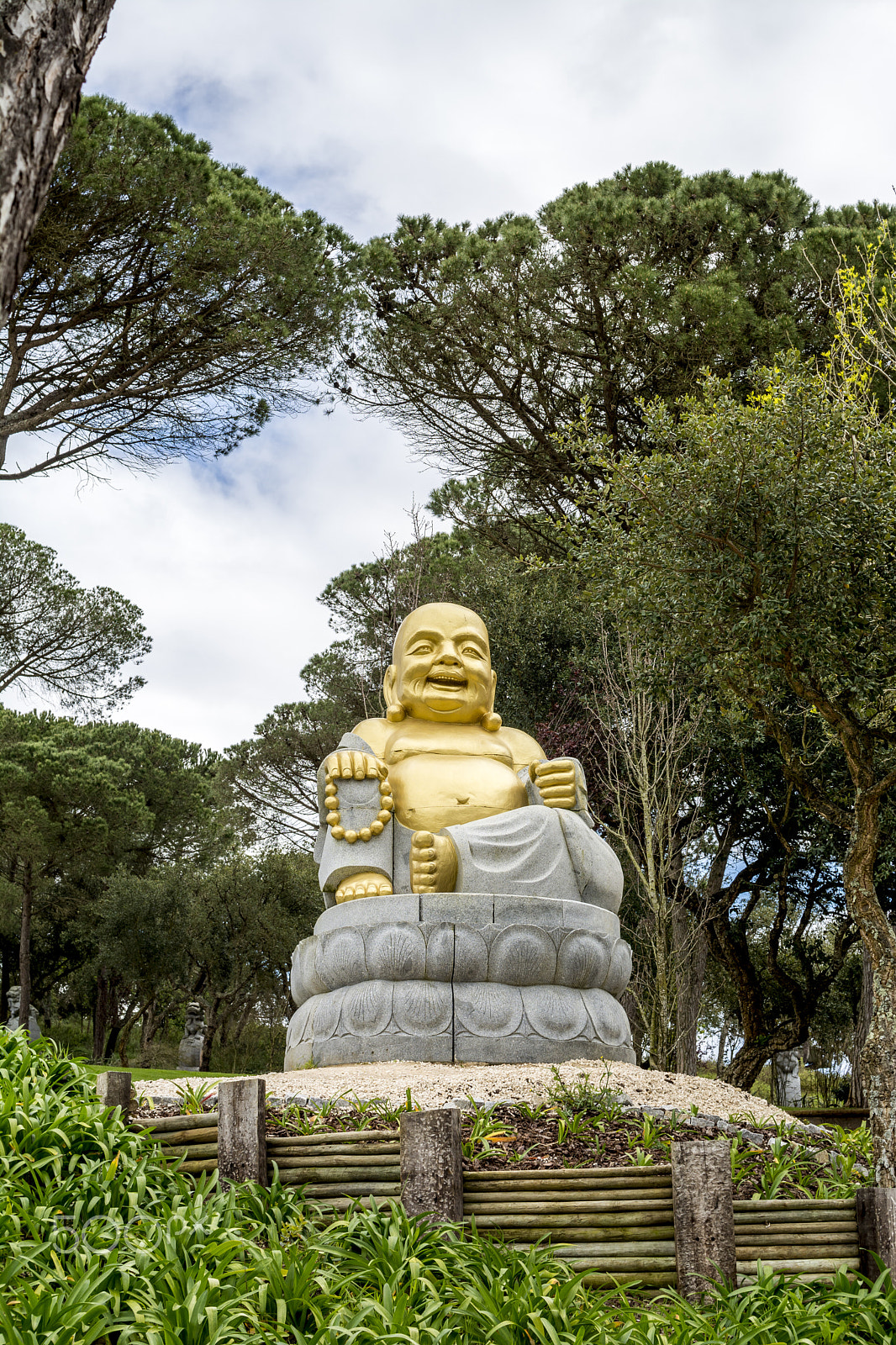 Nikon D7100 sample photo. Wonderful architecture at a buddha park, portugal photography